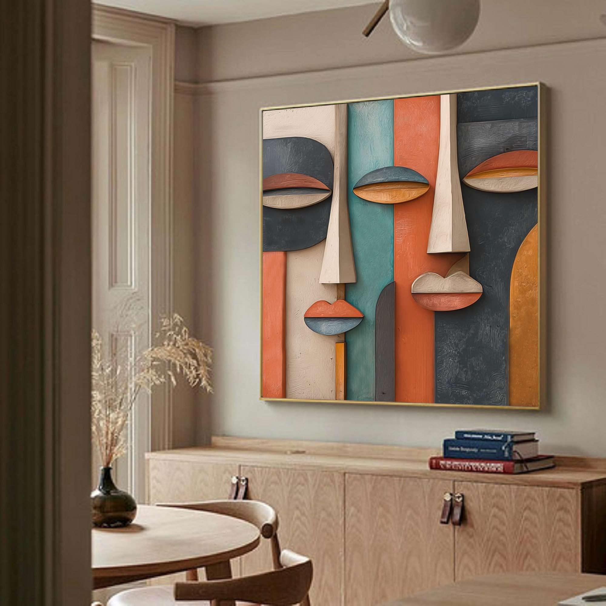 Variable Portrait-3D Textured Wall Art