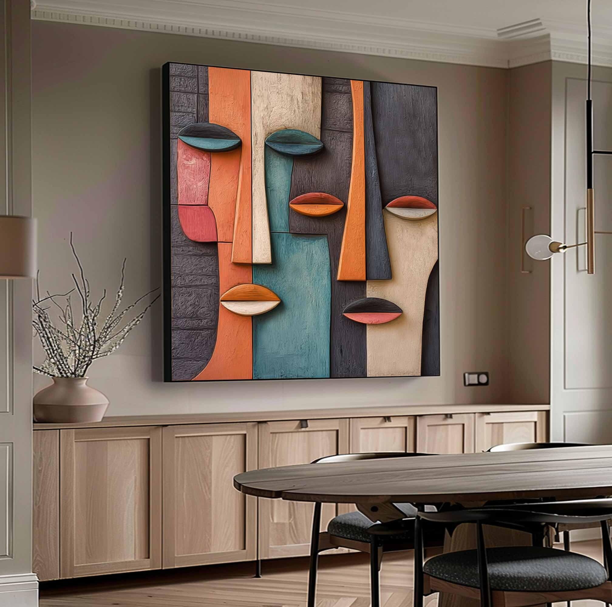 Tactile Memory-3D Textured Wall Art