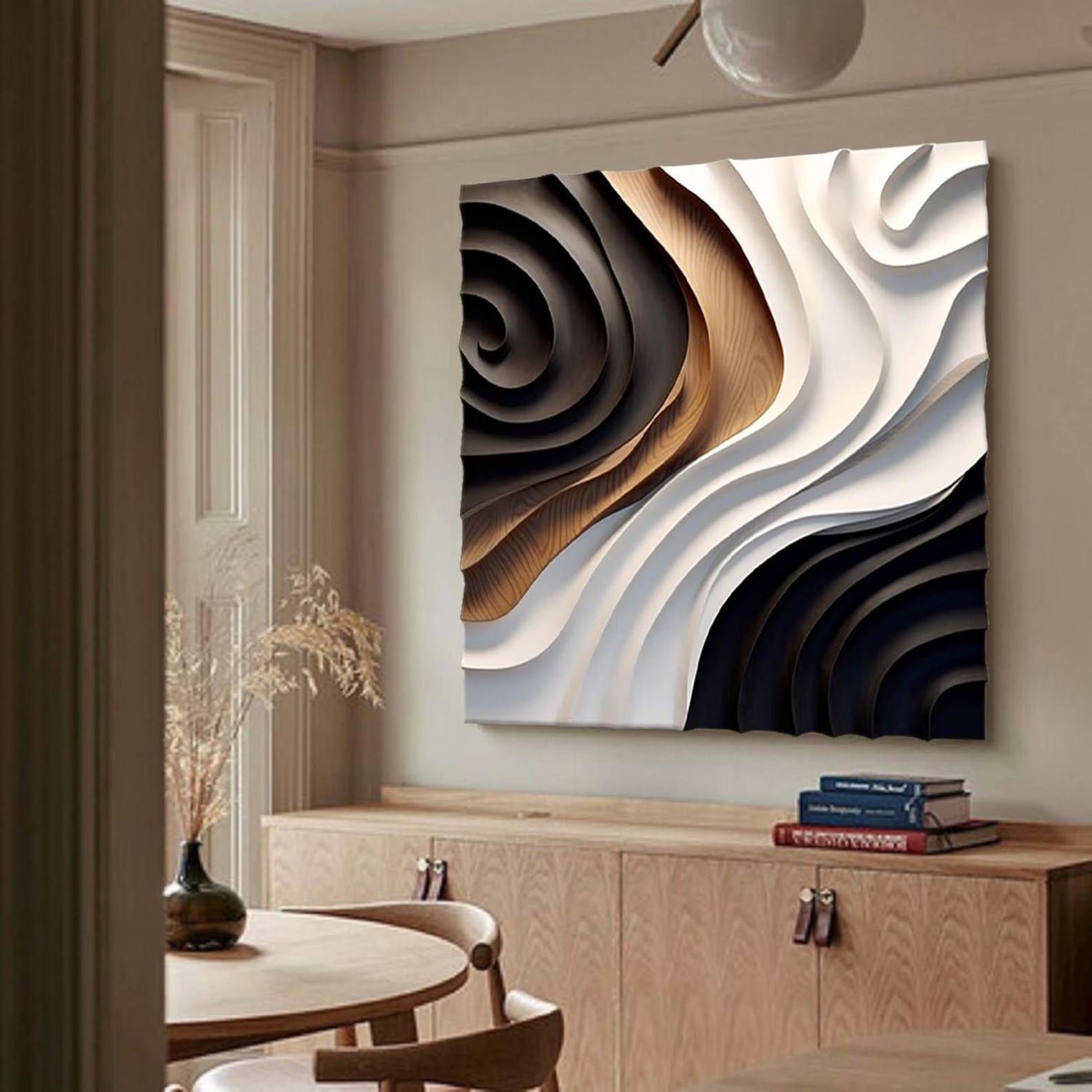 Primordial Haze-3D Textured Wall Art