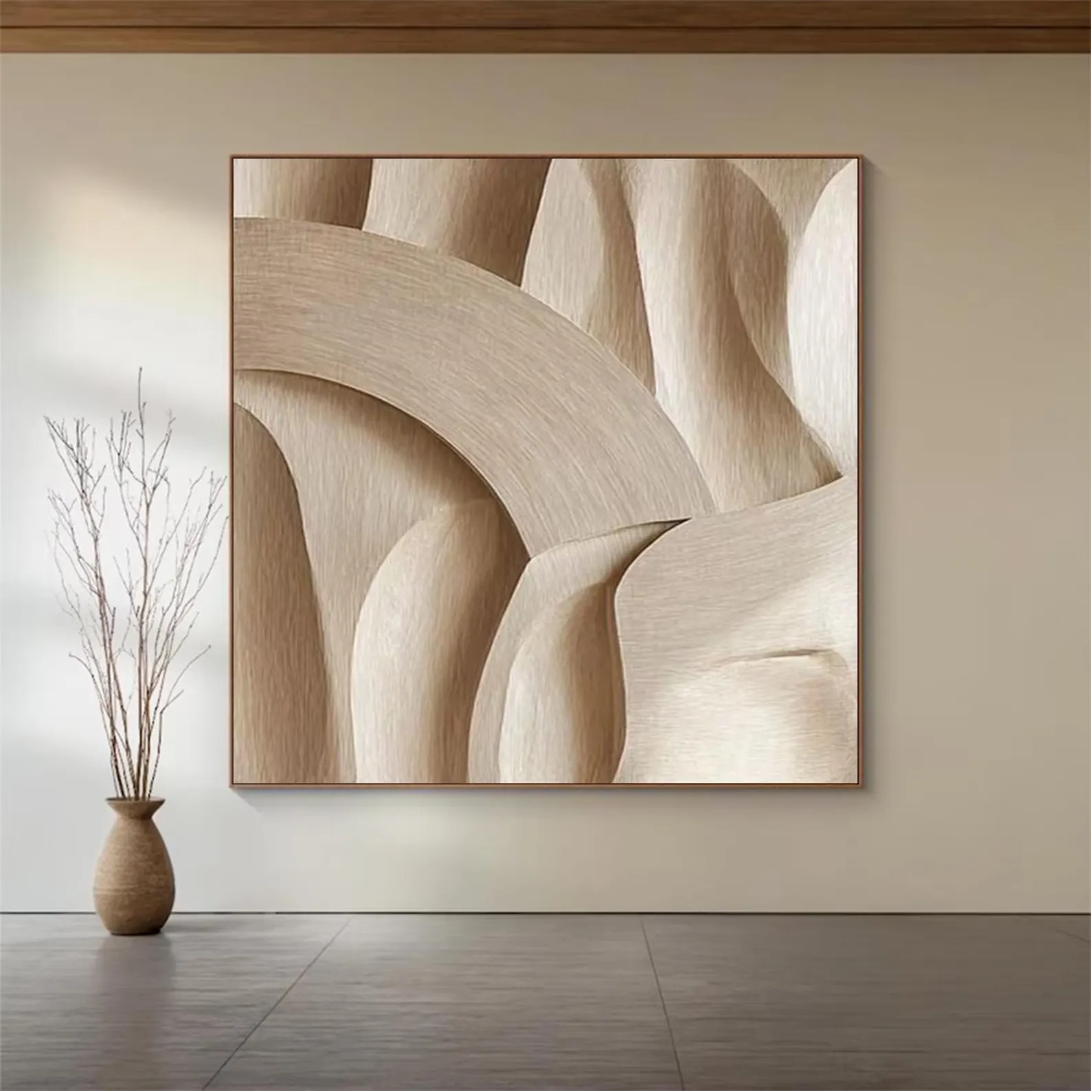 Oscillation-3D Textured Wall Art
