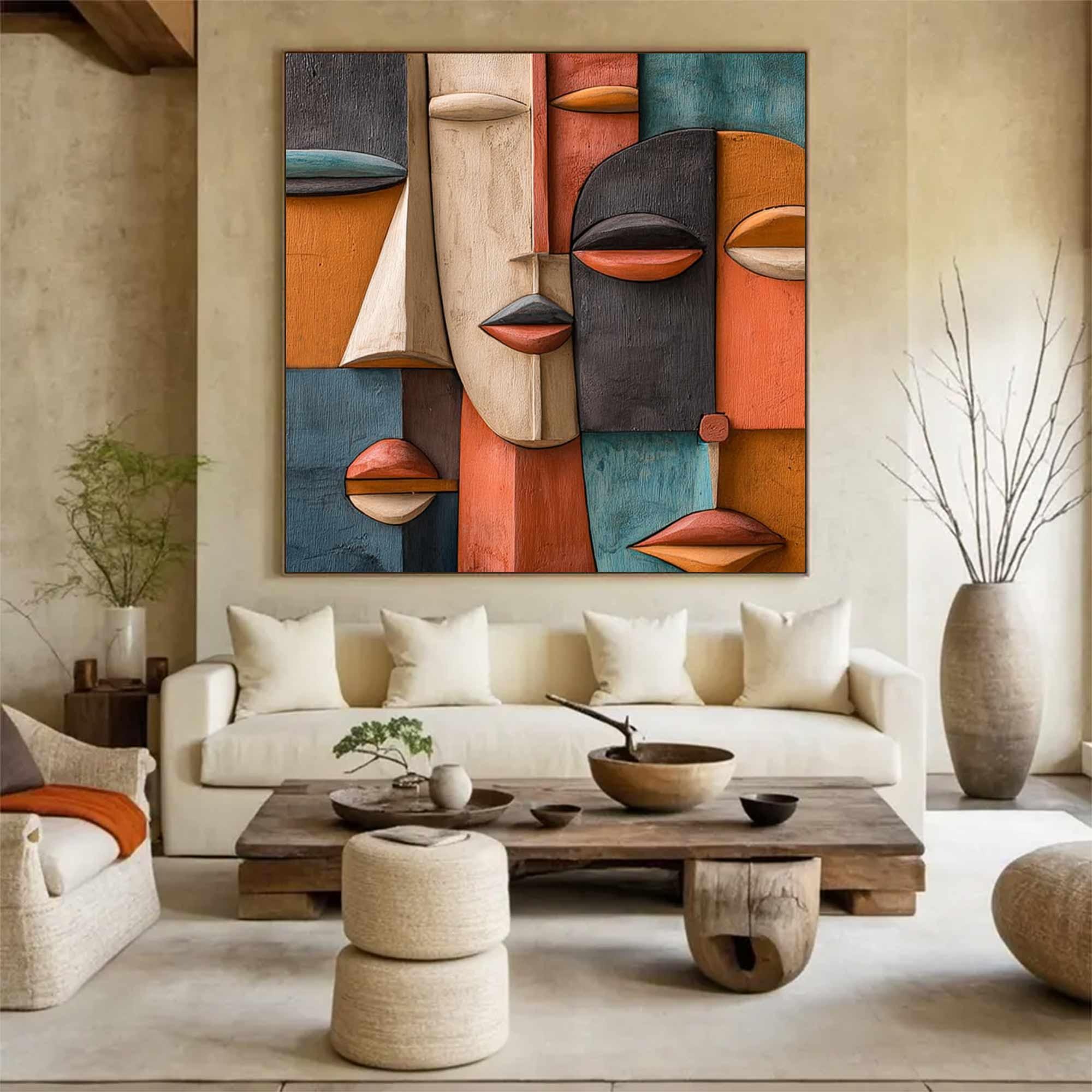 Feature Field-3D Textured Wall Art