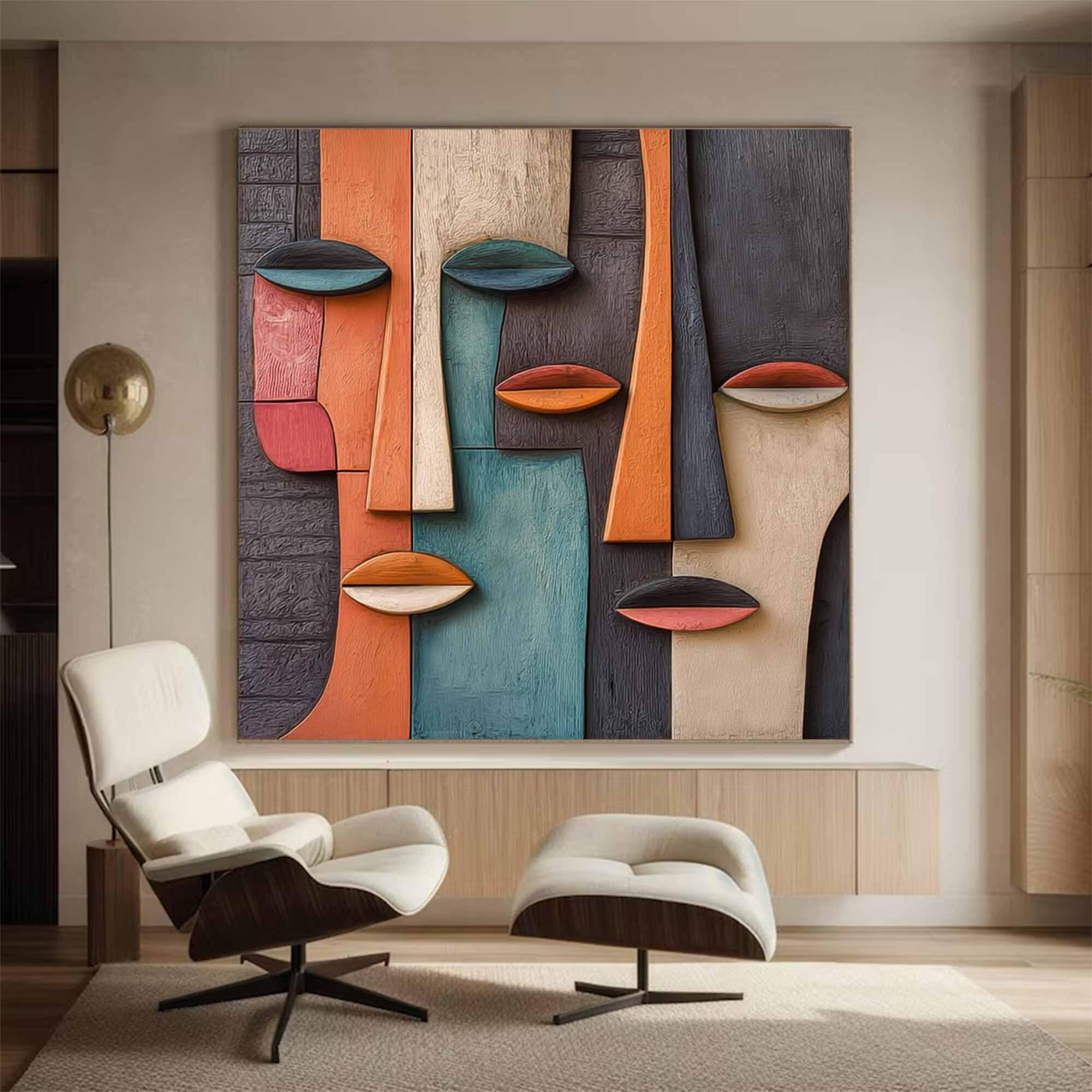 Tactile Memory-3D Textured Wall Art