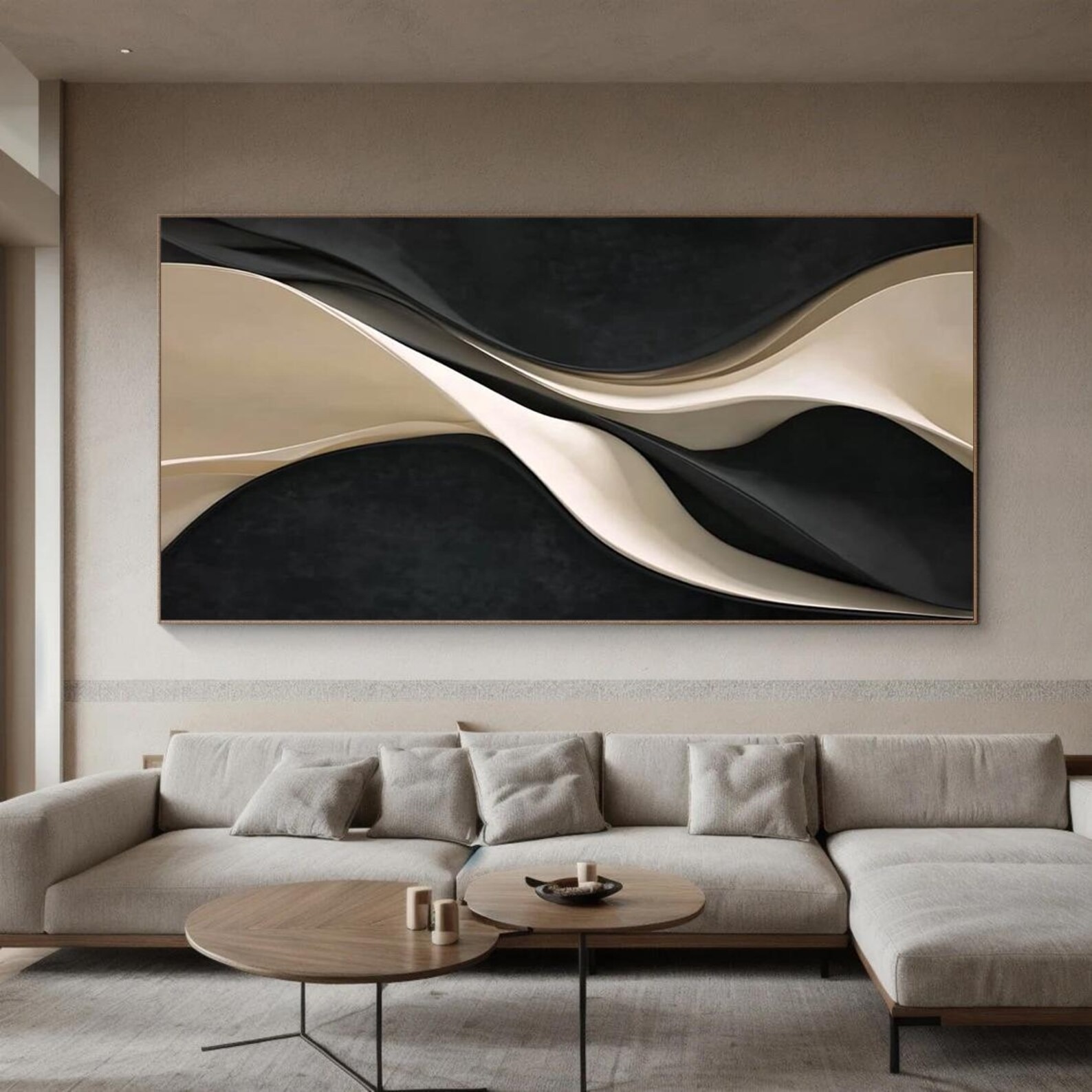 Heavy-3D Textured Wall Art