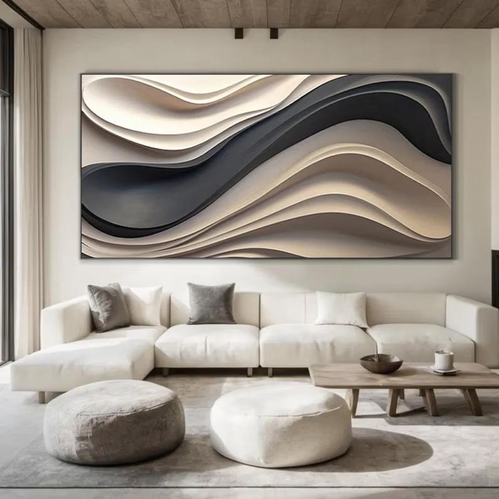 Assertive-3D Textured Wall Art