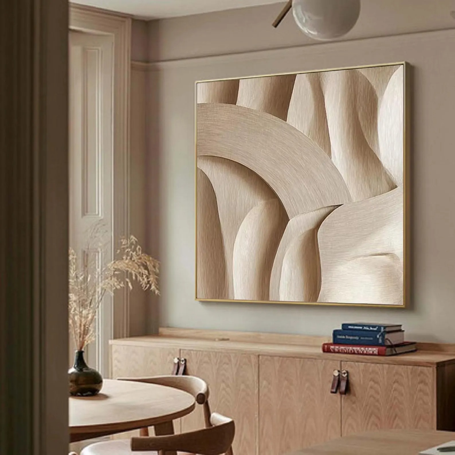 Oscillation-3D Textured Wall Art