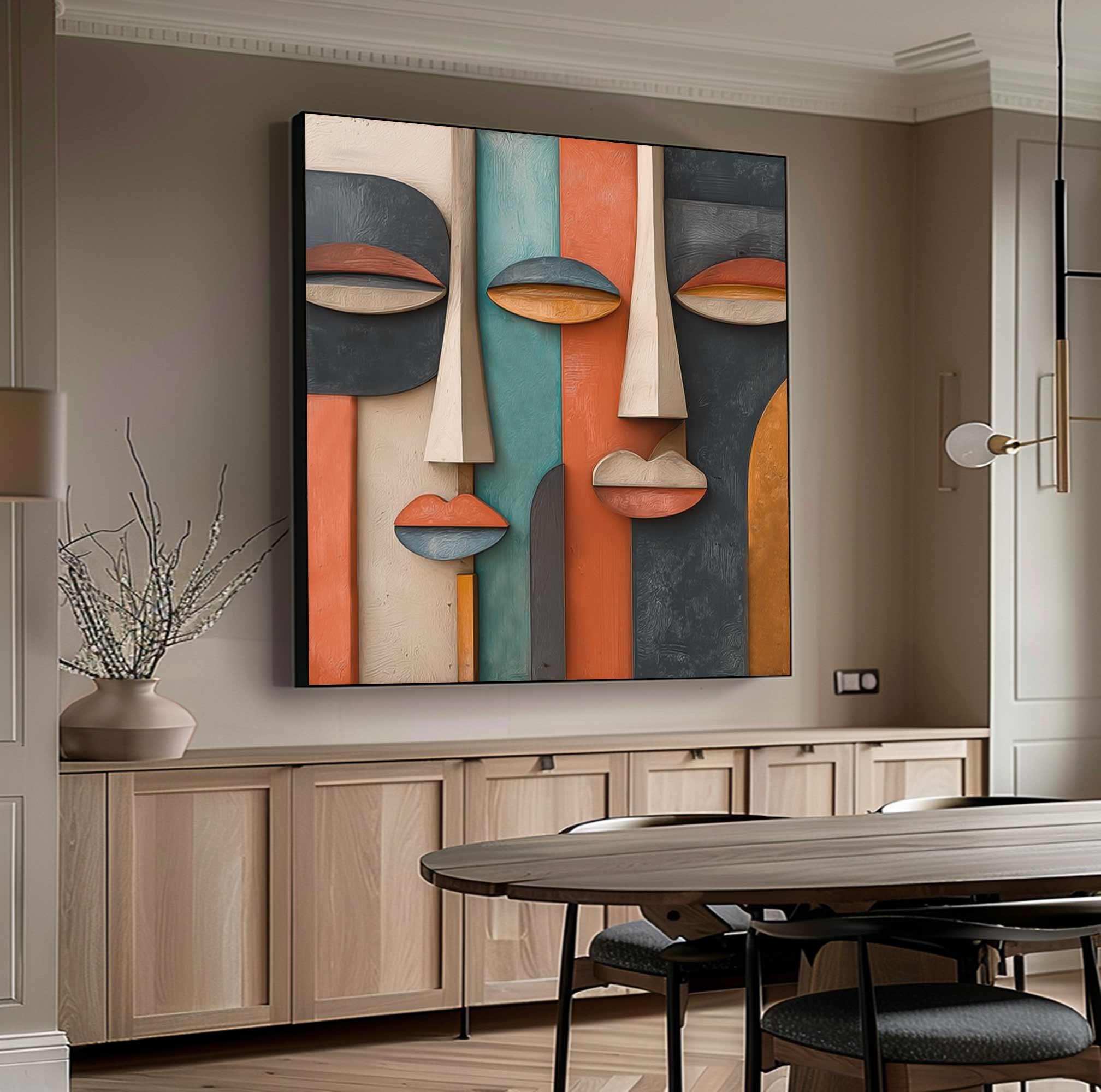 Variable Portrait-3D Textured Wall Art