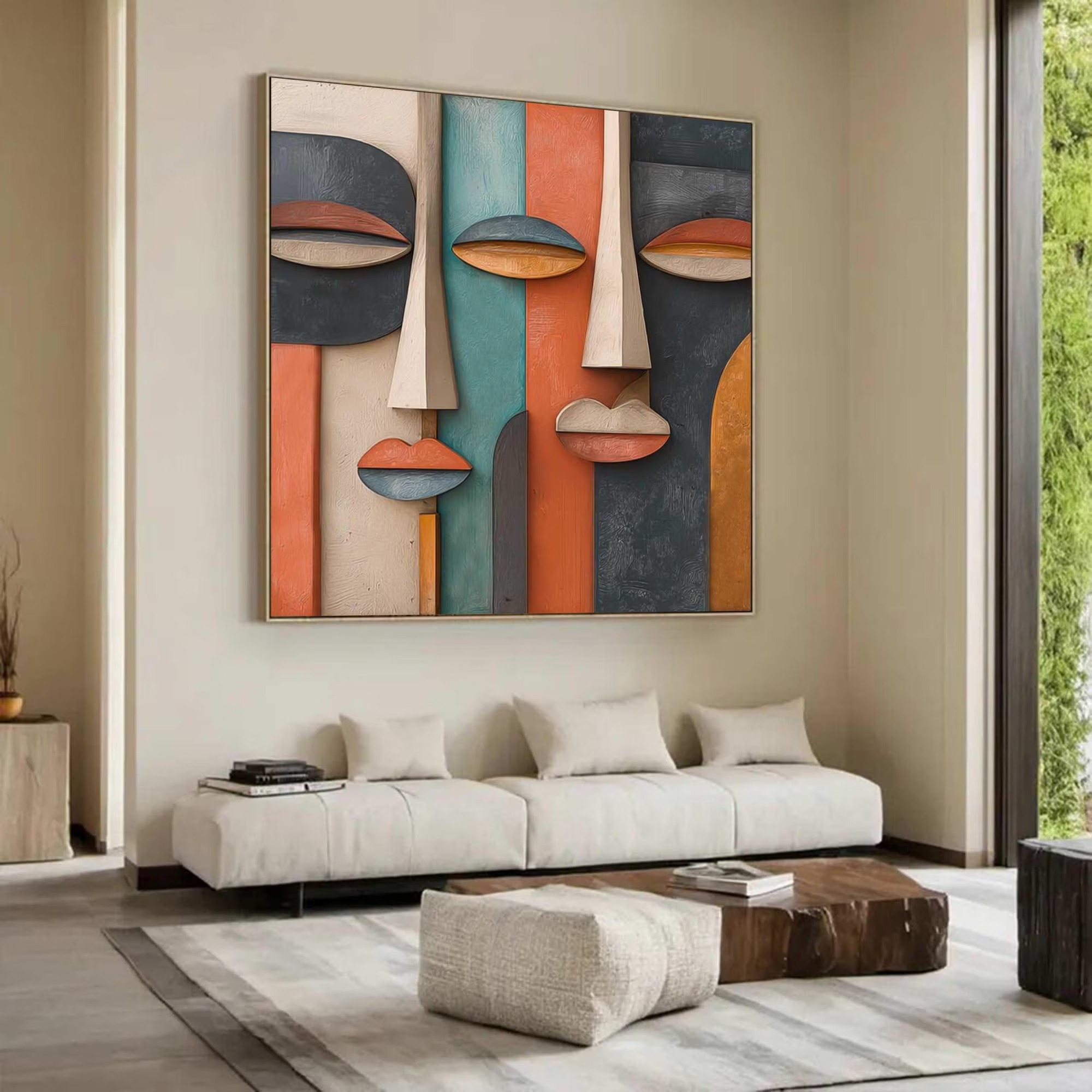 Variable Portrait-3D Textured Wall Art