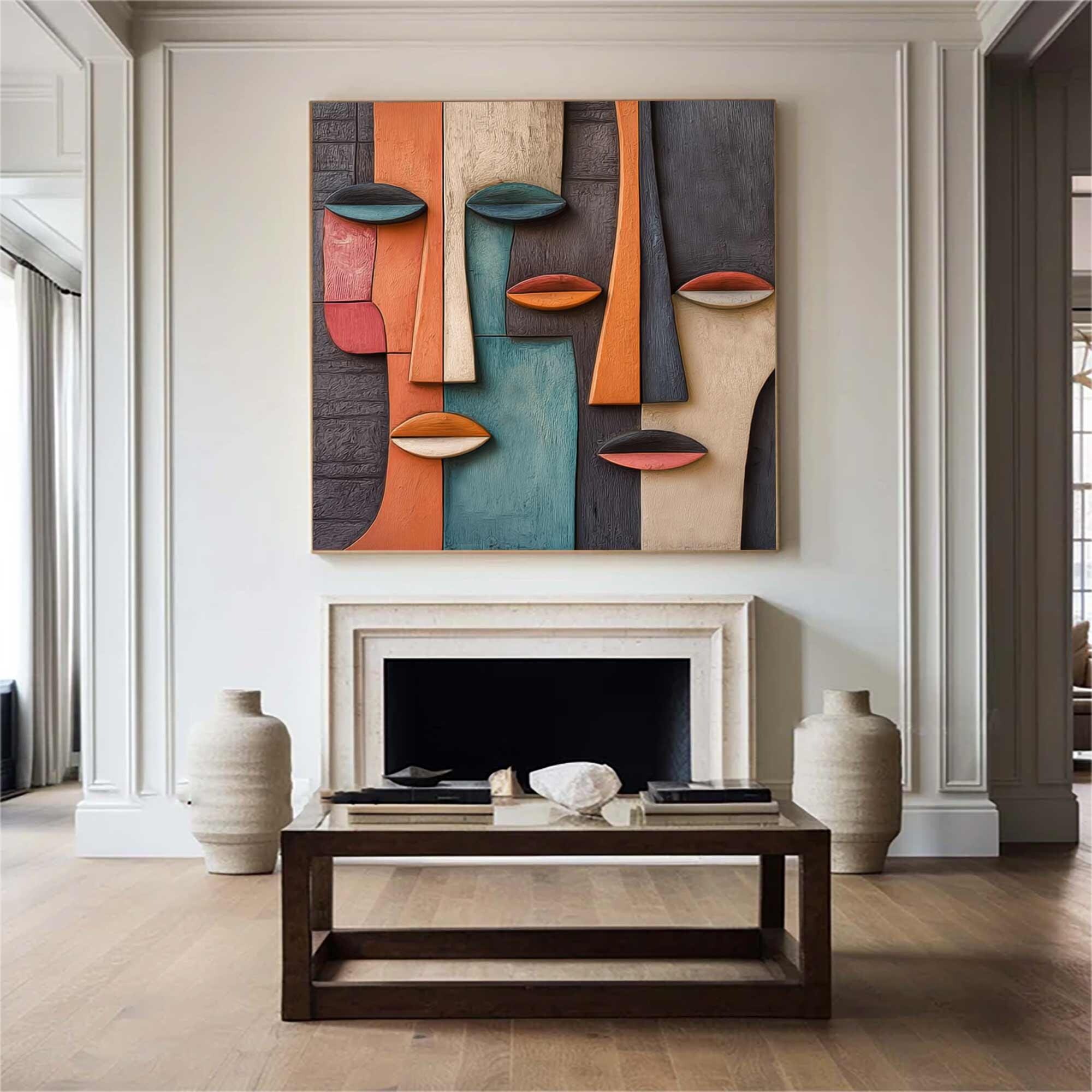 Tactile Memory-3D Textured Wall Art