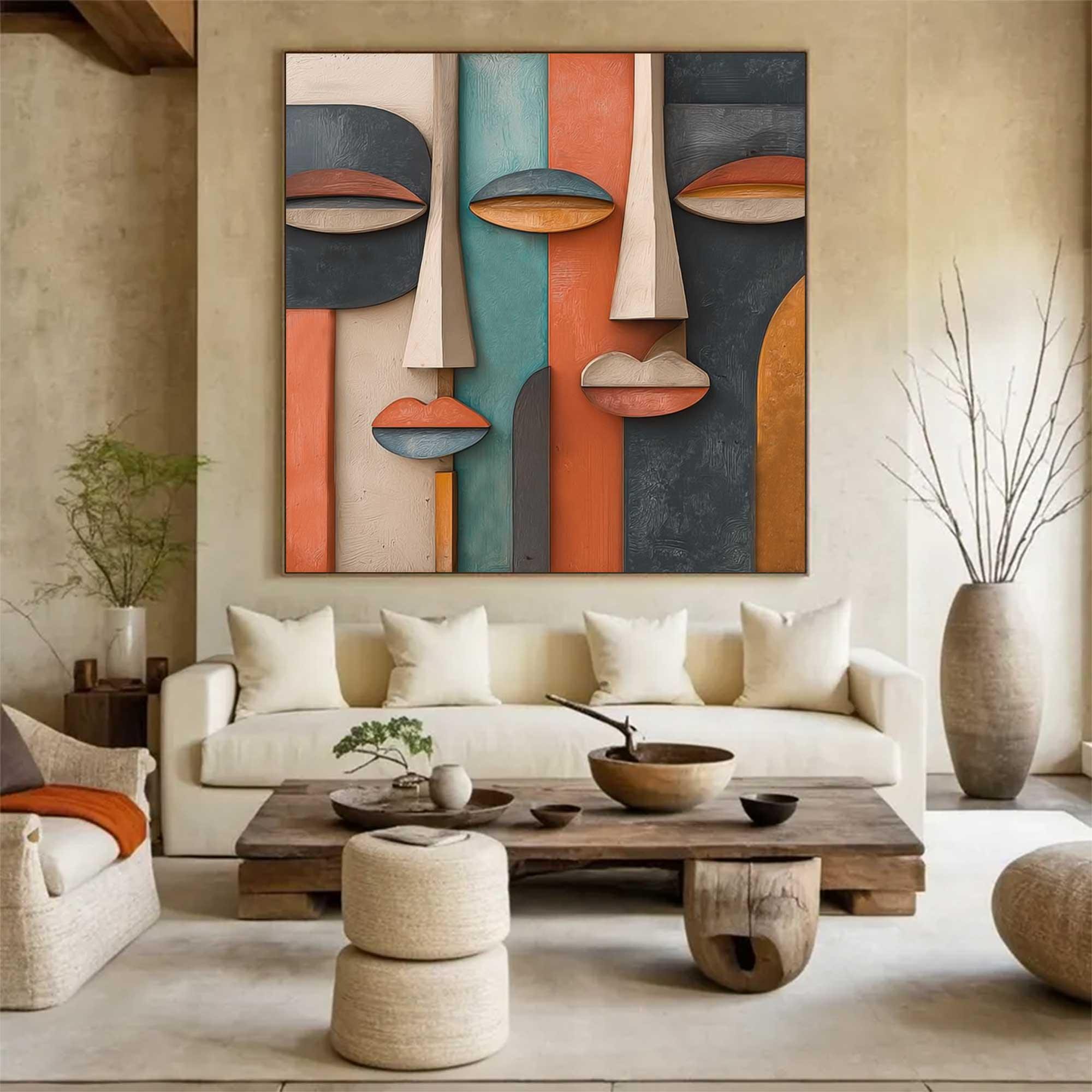 Variable Portrait-3D Textured Wall Art