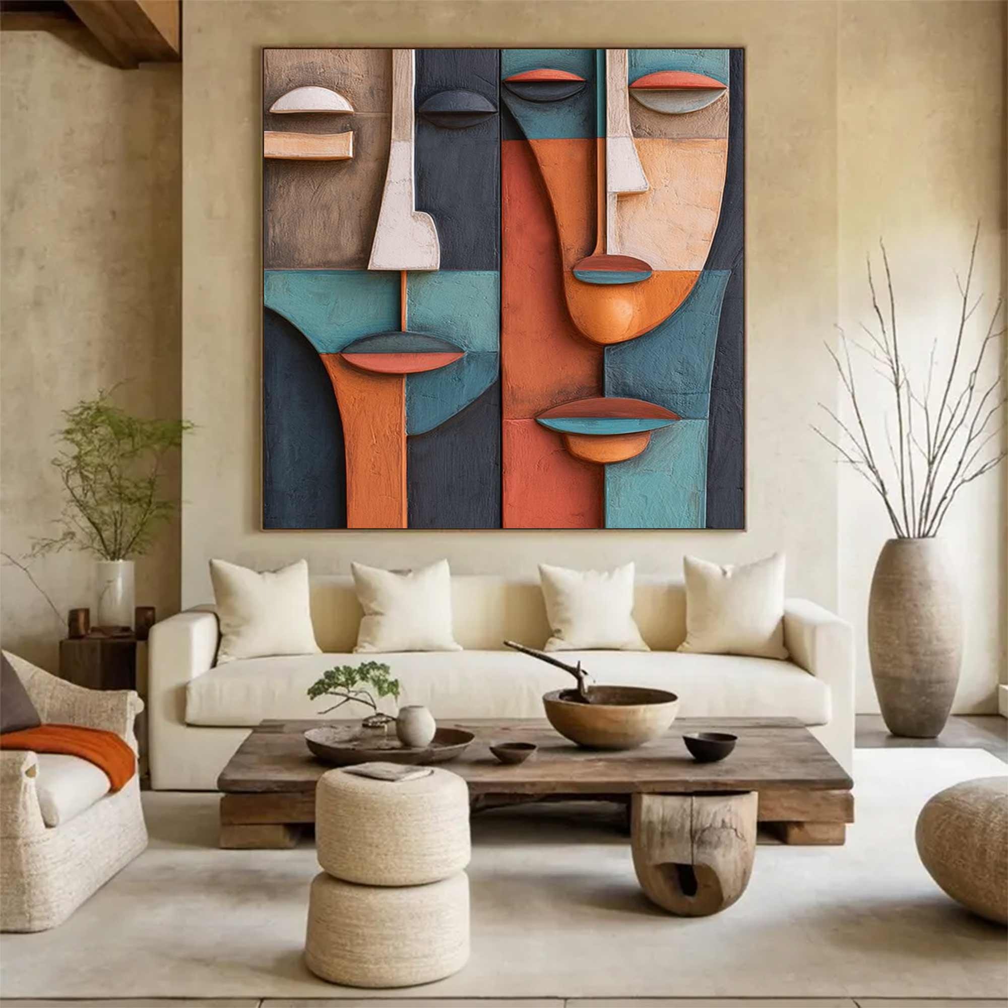 Recombinant Memory-3D Textured Wall Art