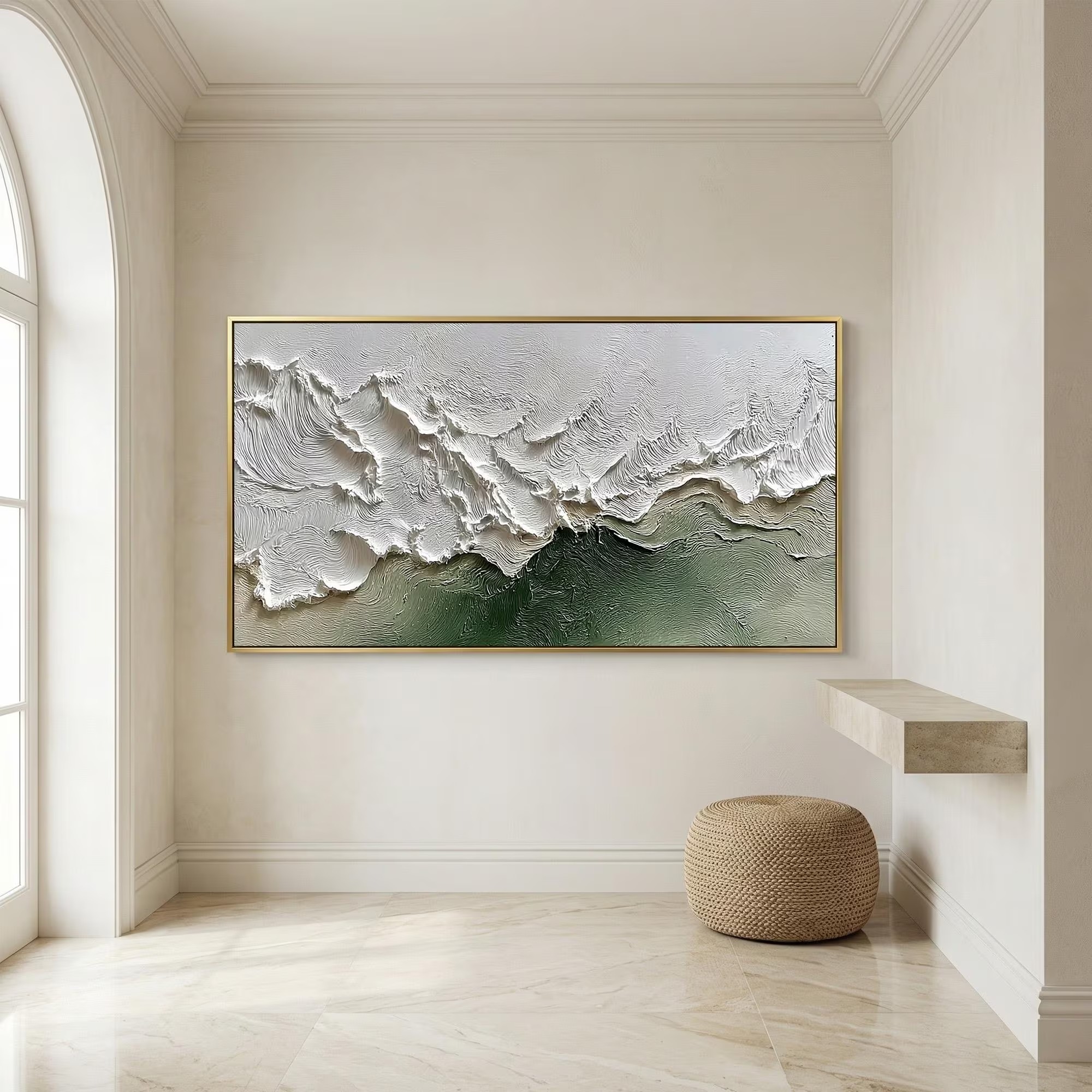 Abstract Impasto 3D