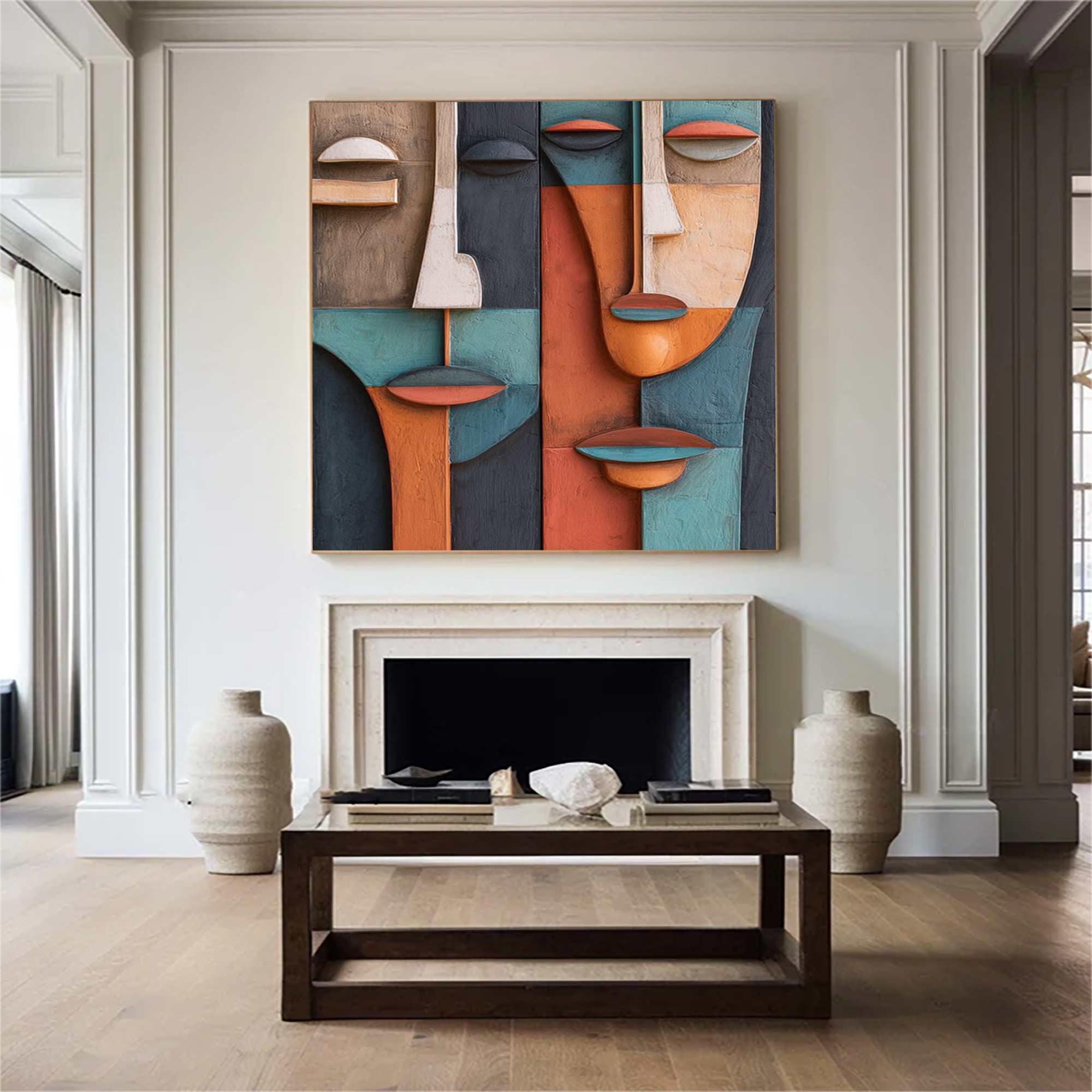 Recombinant Memory-3D Textured Wall Art