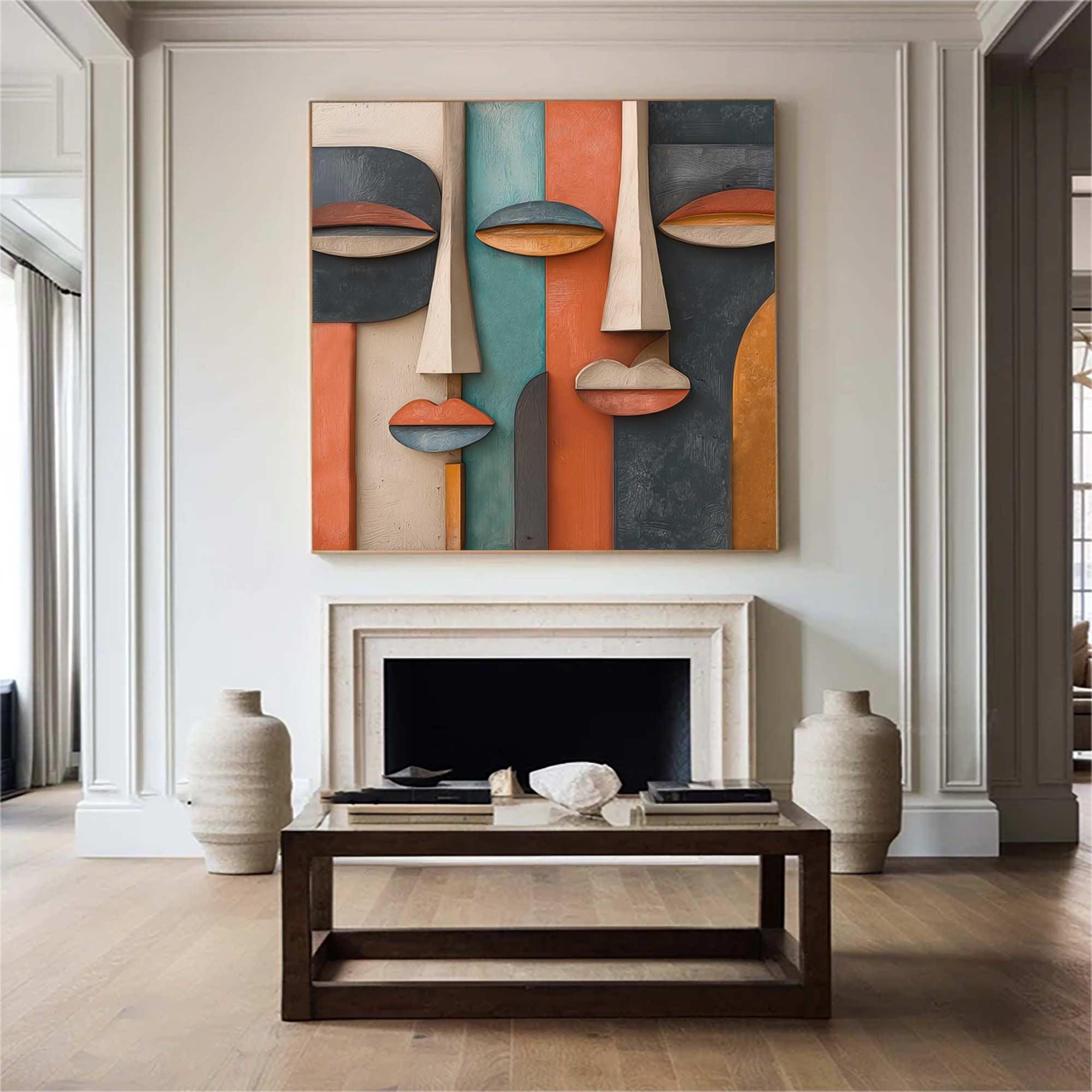 Variable Portrait-3D Textured Wall Art