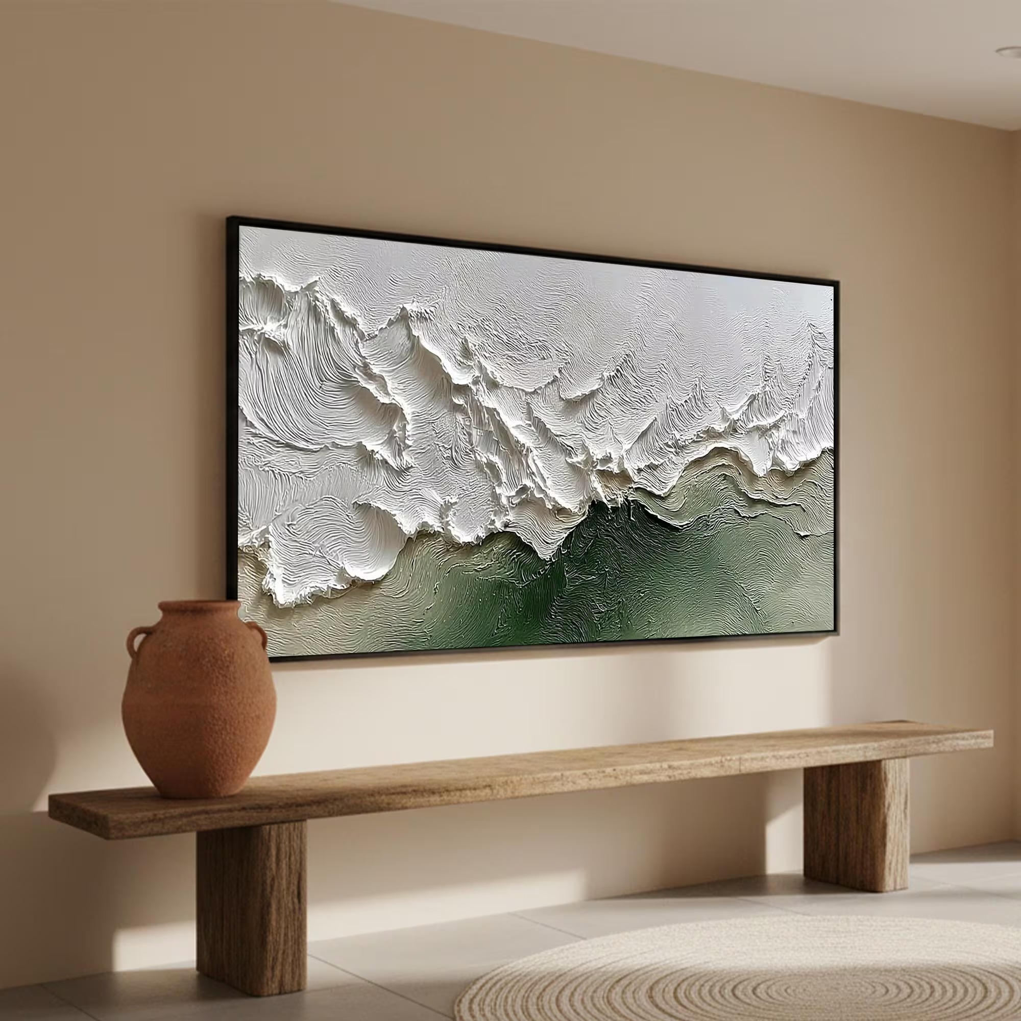 Abstract Impasto 3D