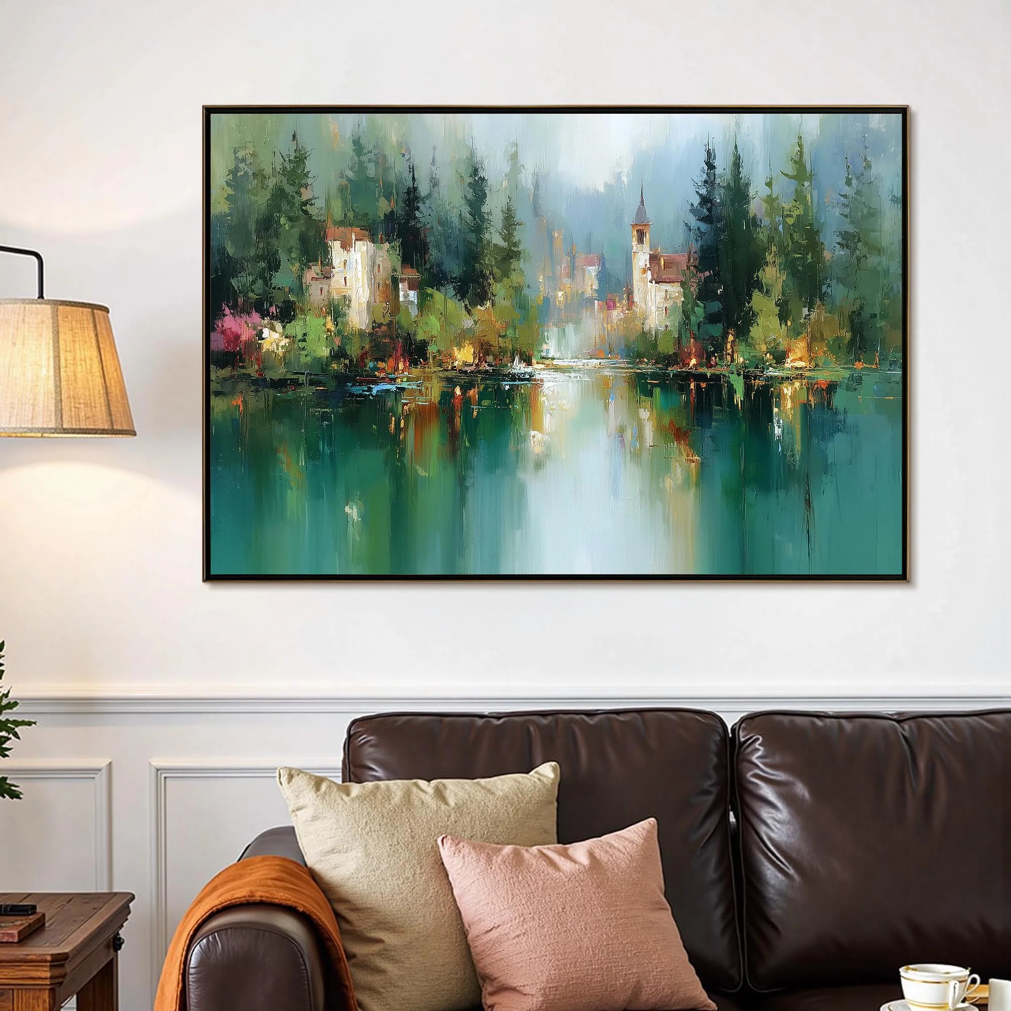 Impressionist Lakescape