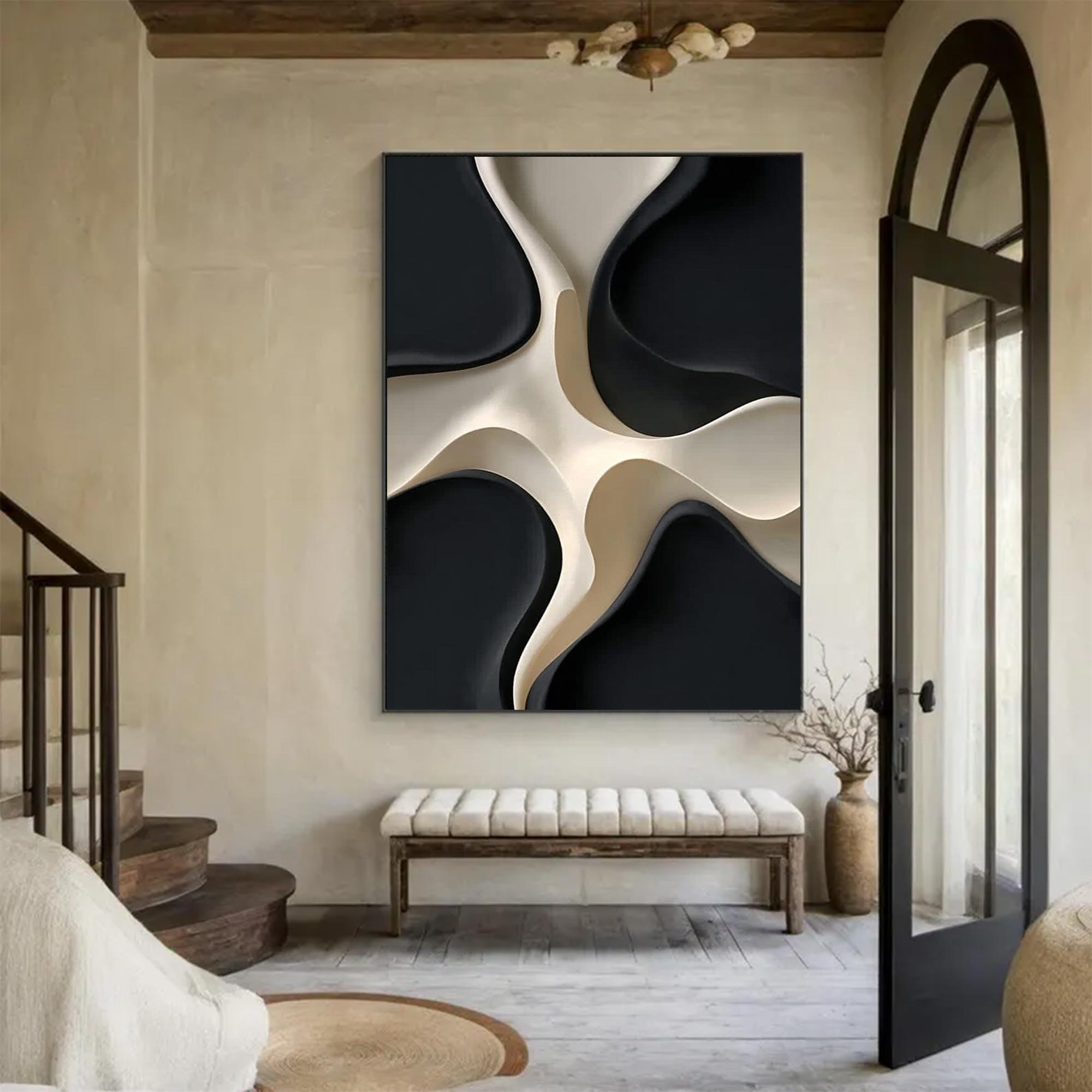 Earthy Delicacy-3D Textured Wall Art