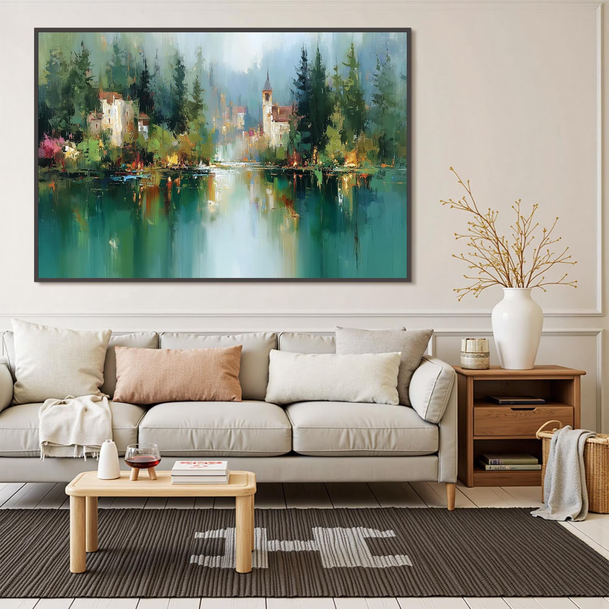 Impressionist Lakescape