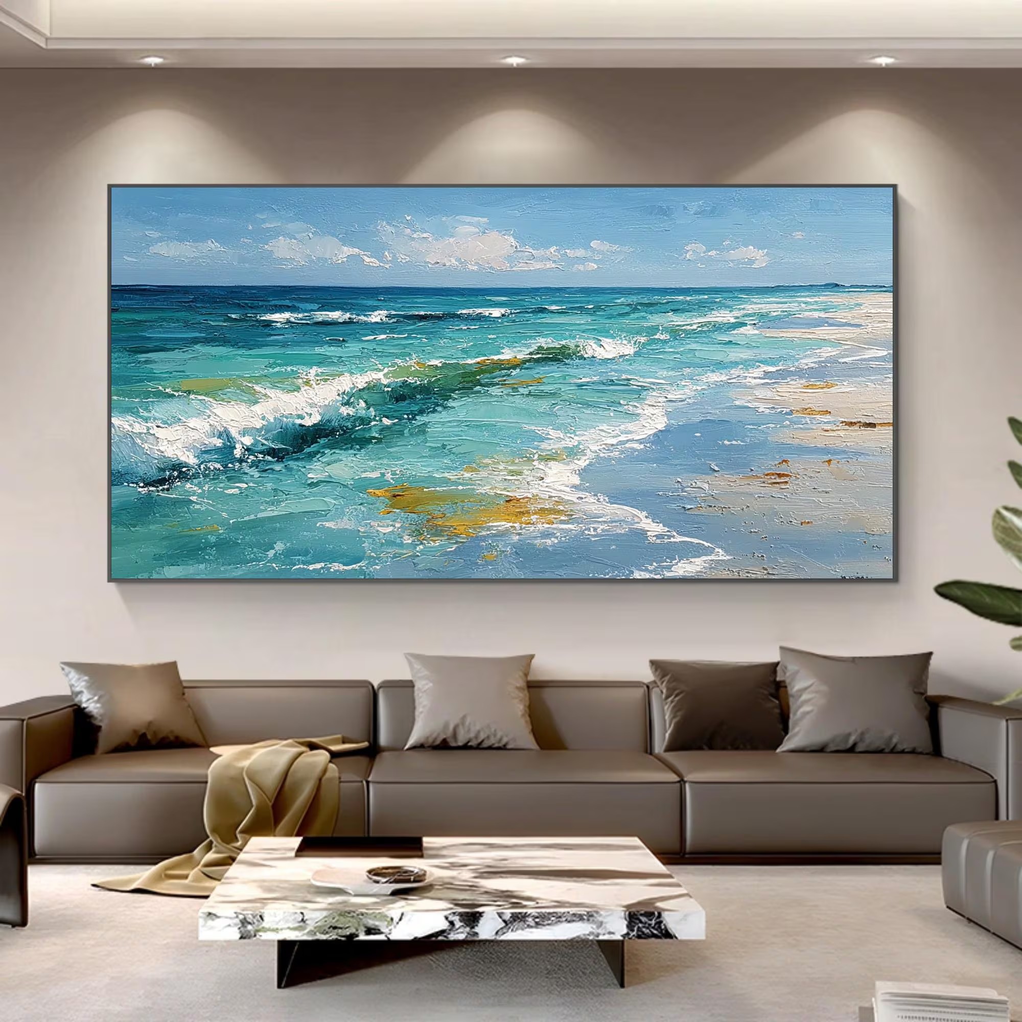 Textured Ocean Waves