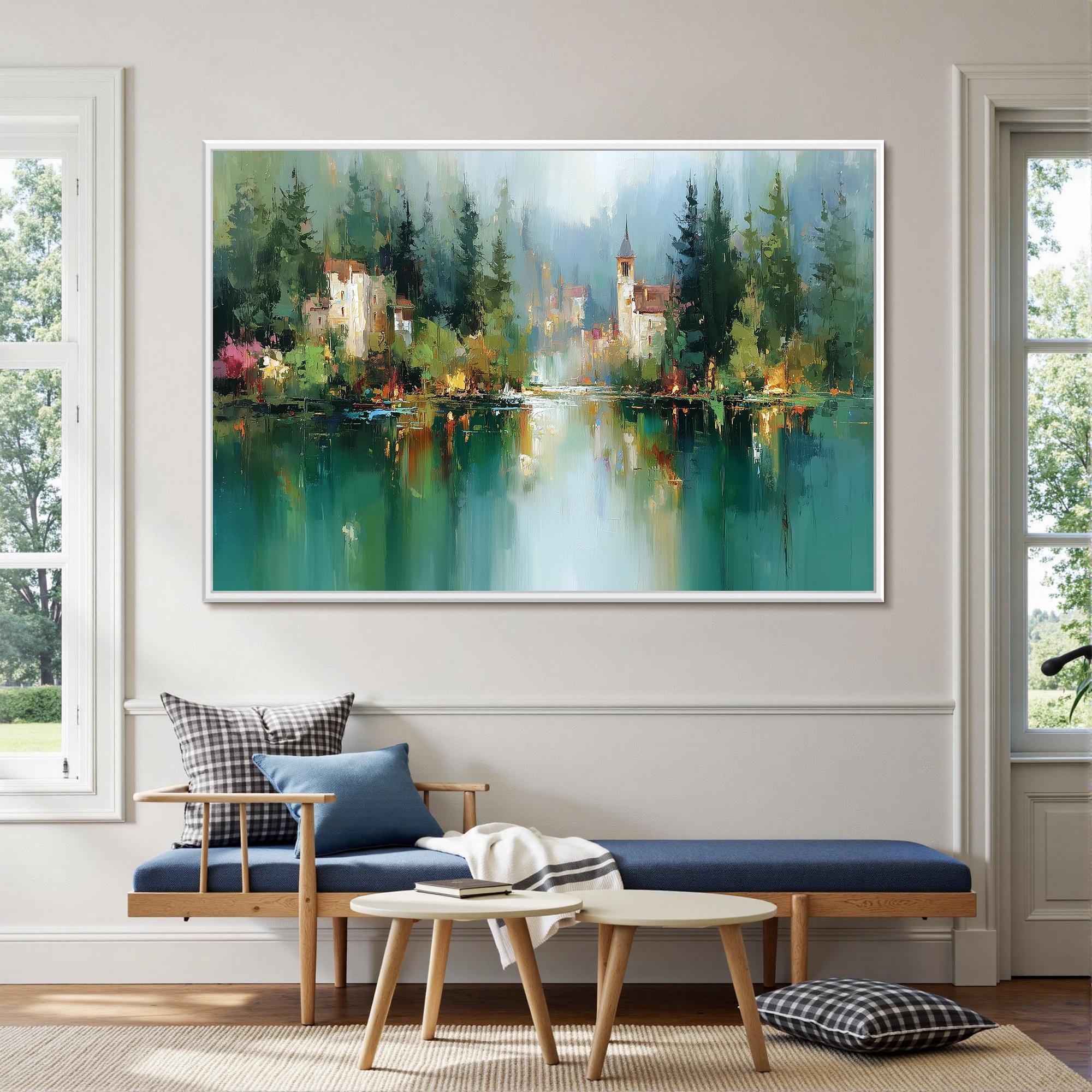 Impressionist Lakescape