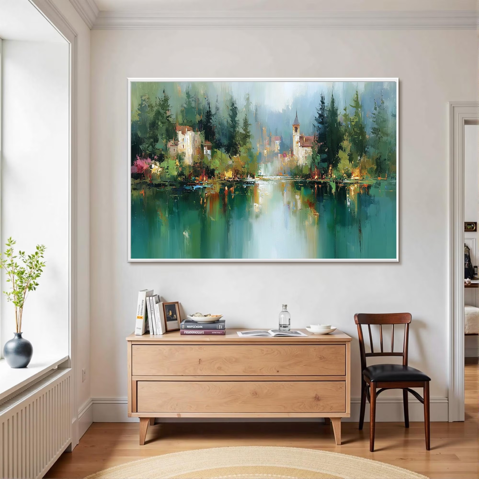 Impressionist Lakescape