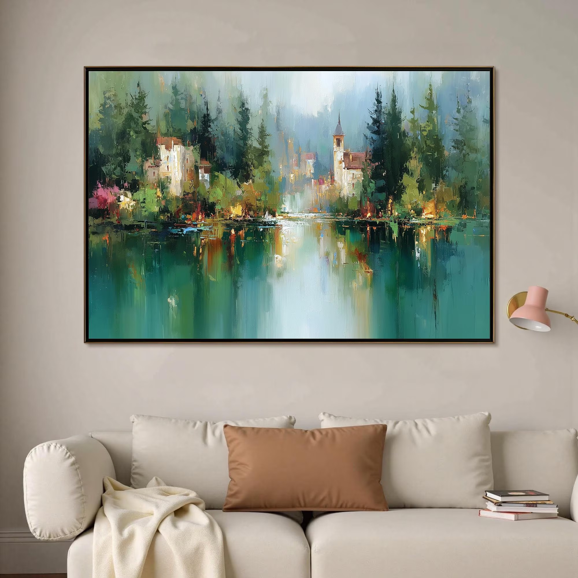 Impressionist Lakescape