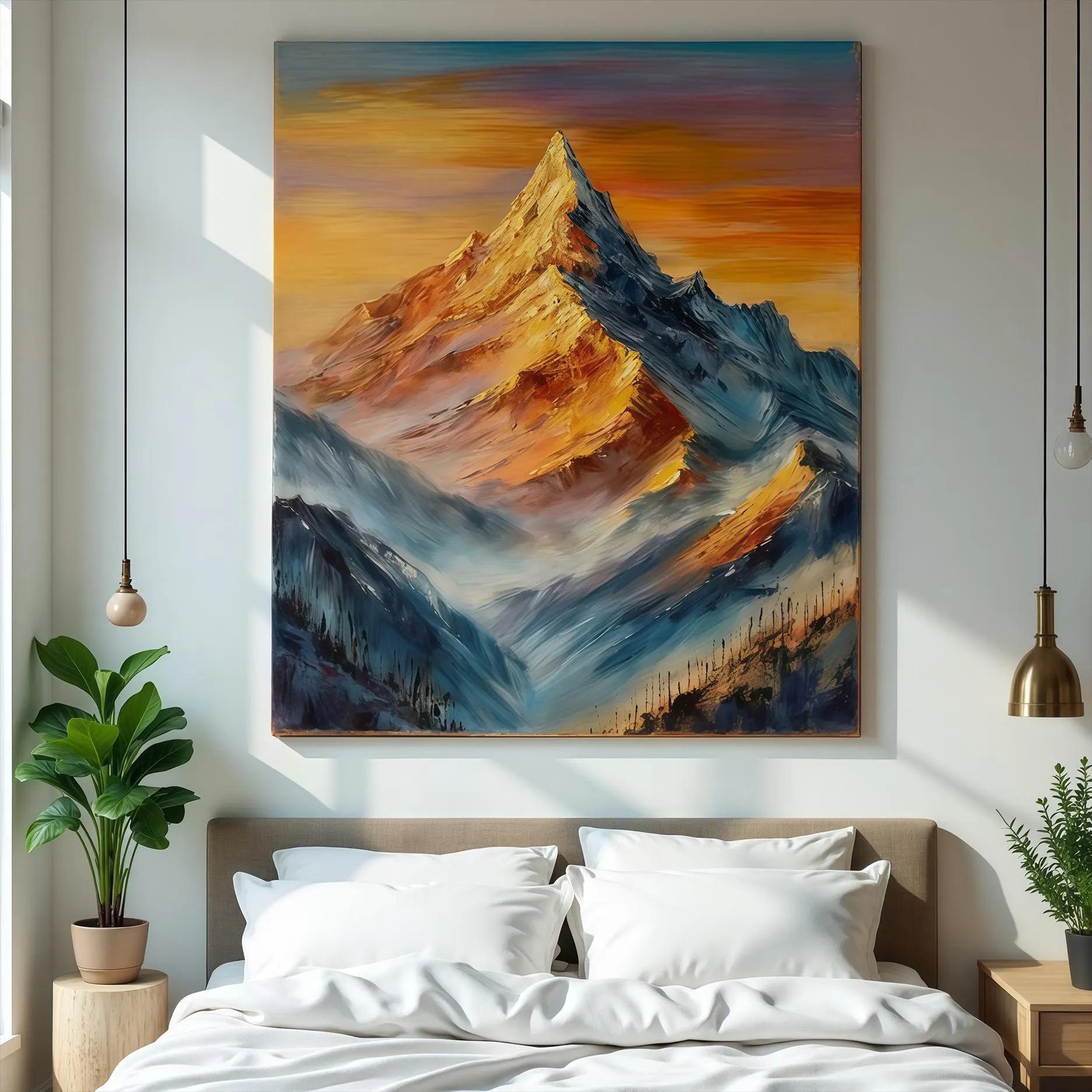 Golden Mountain Art