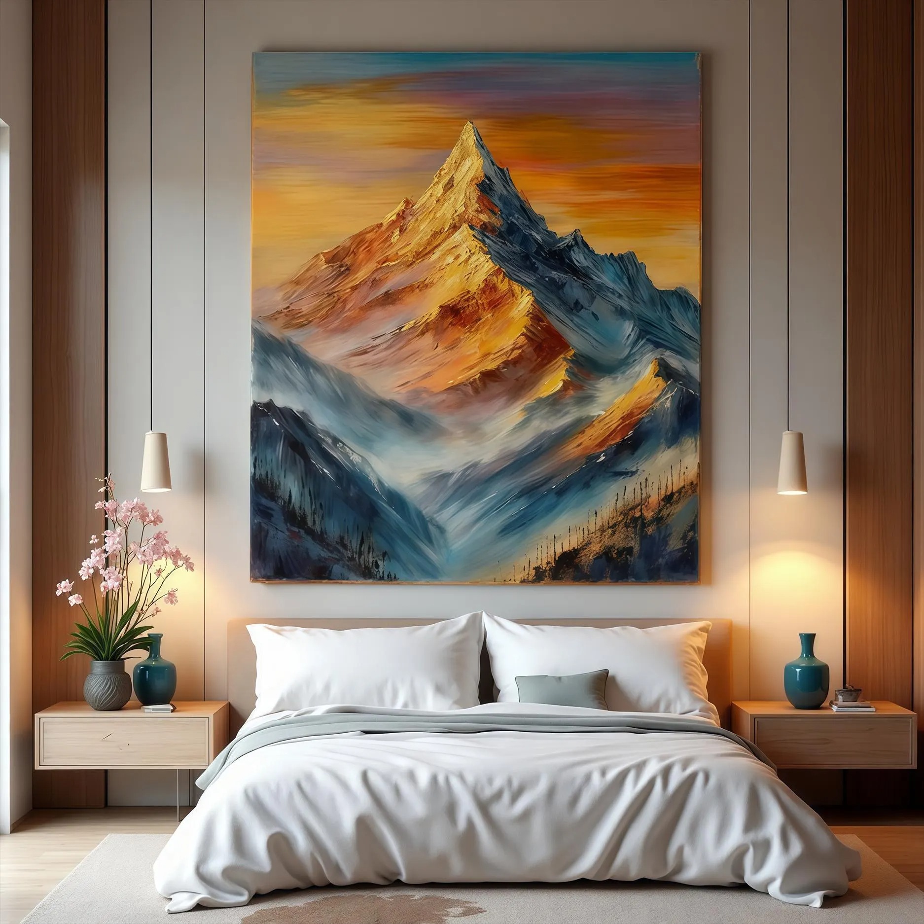 Golden Mountain Art