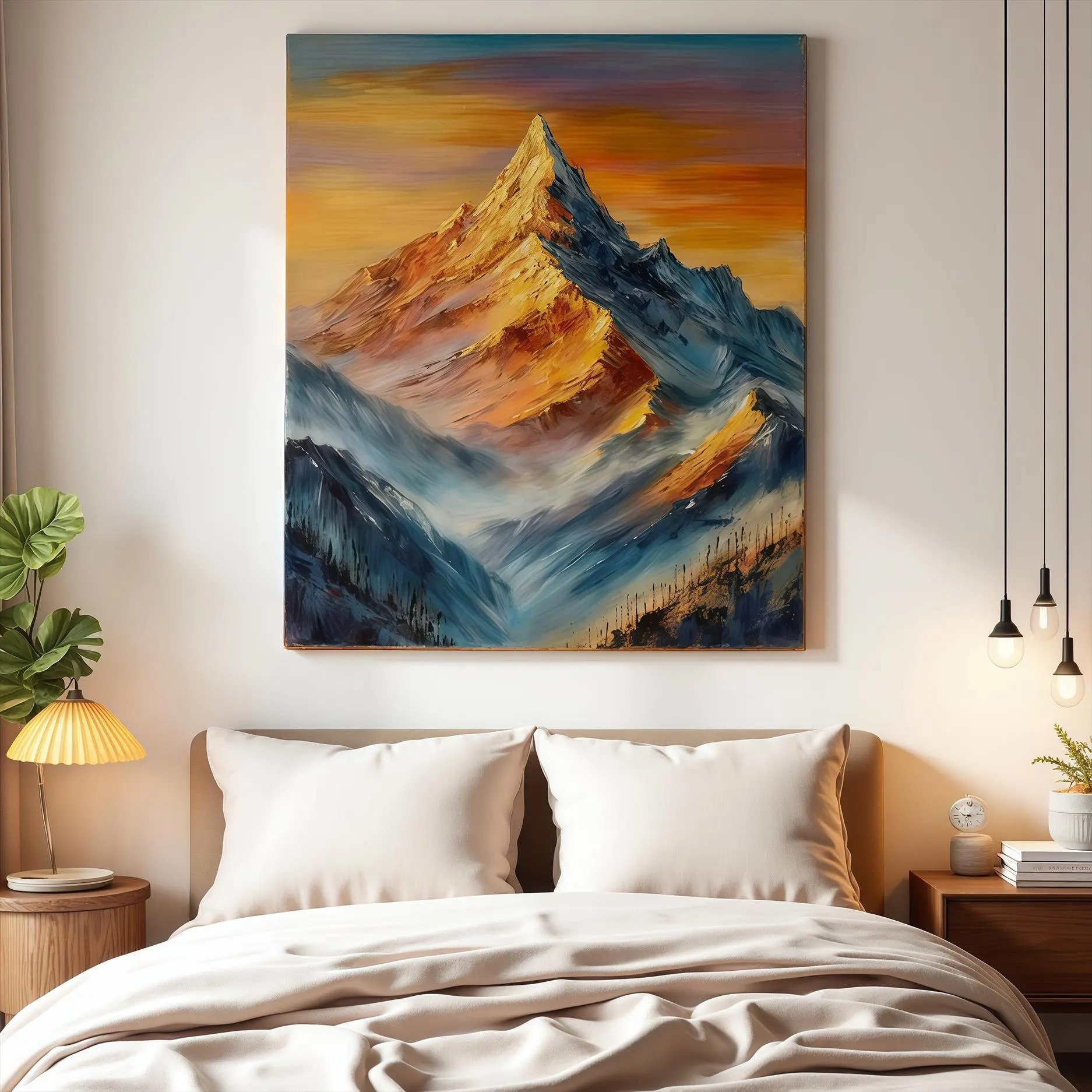 Golden Mountain Art