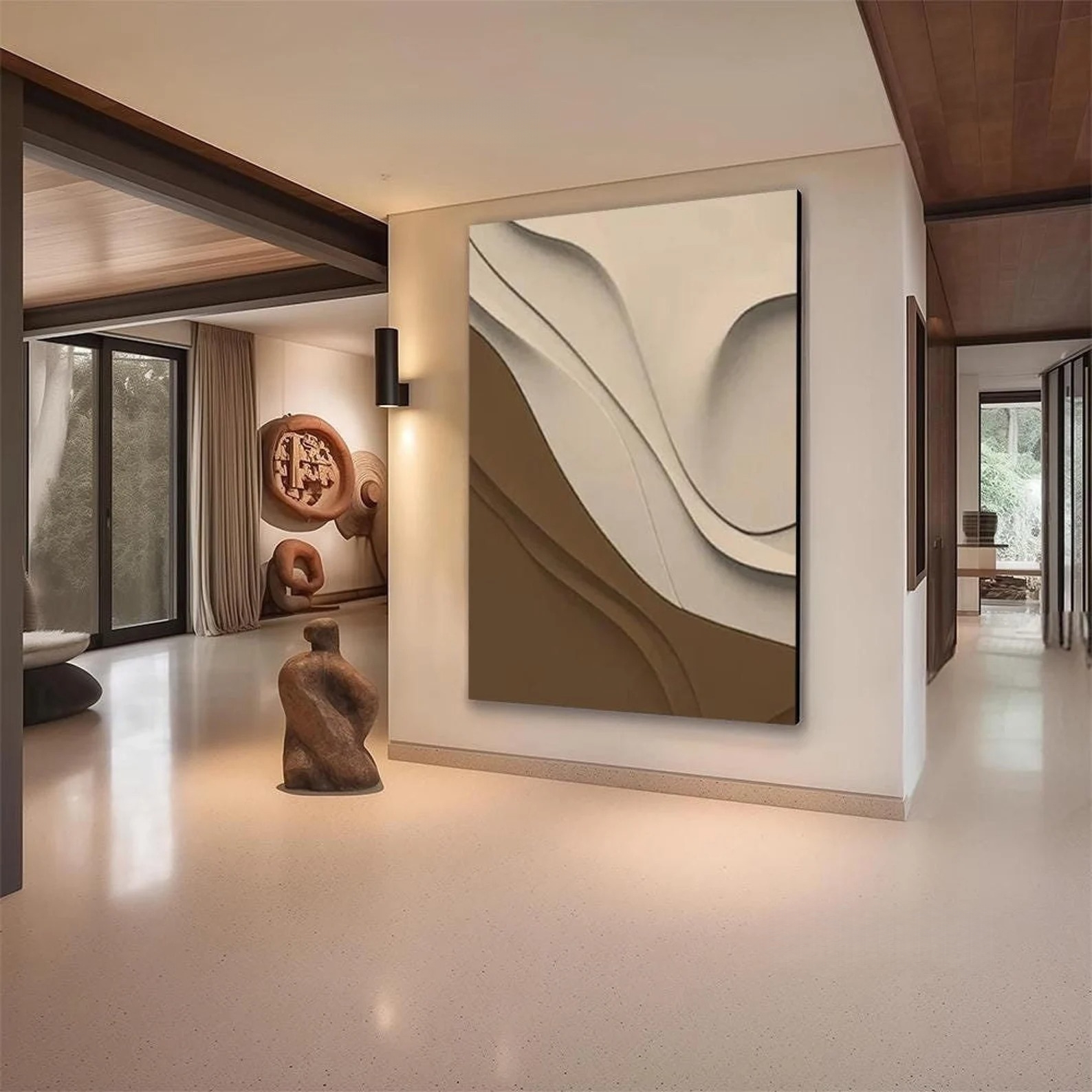 Lichen-3D Textured Wall Art