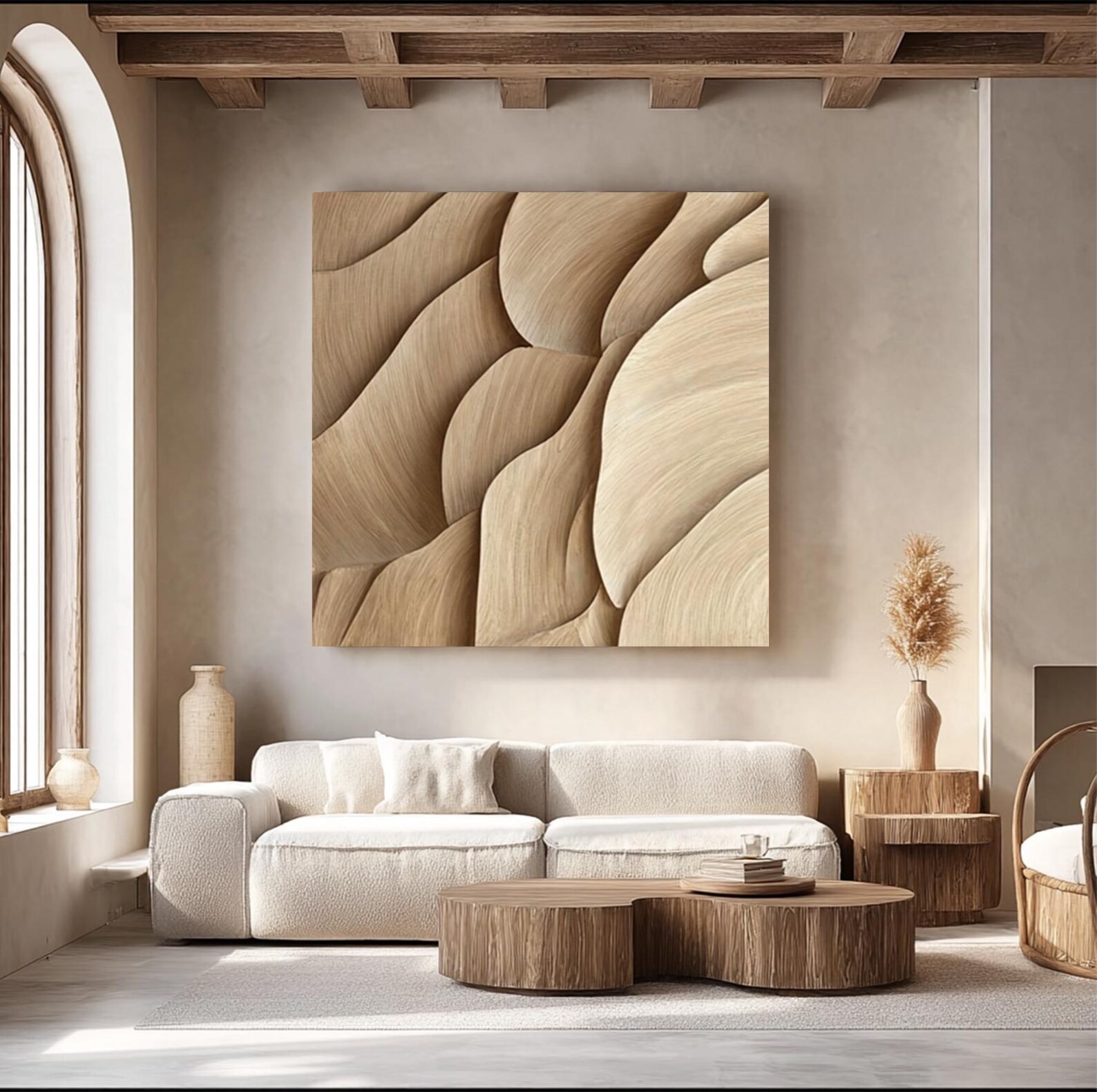Zen Flow-3D Textured Wall Art