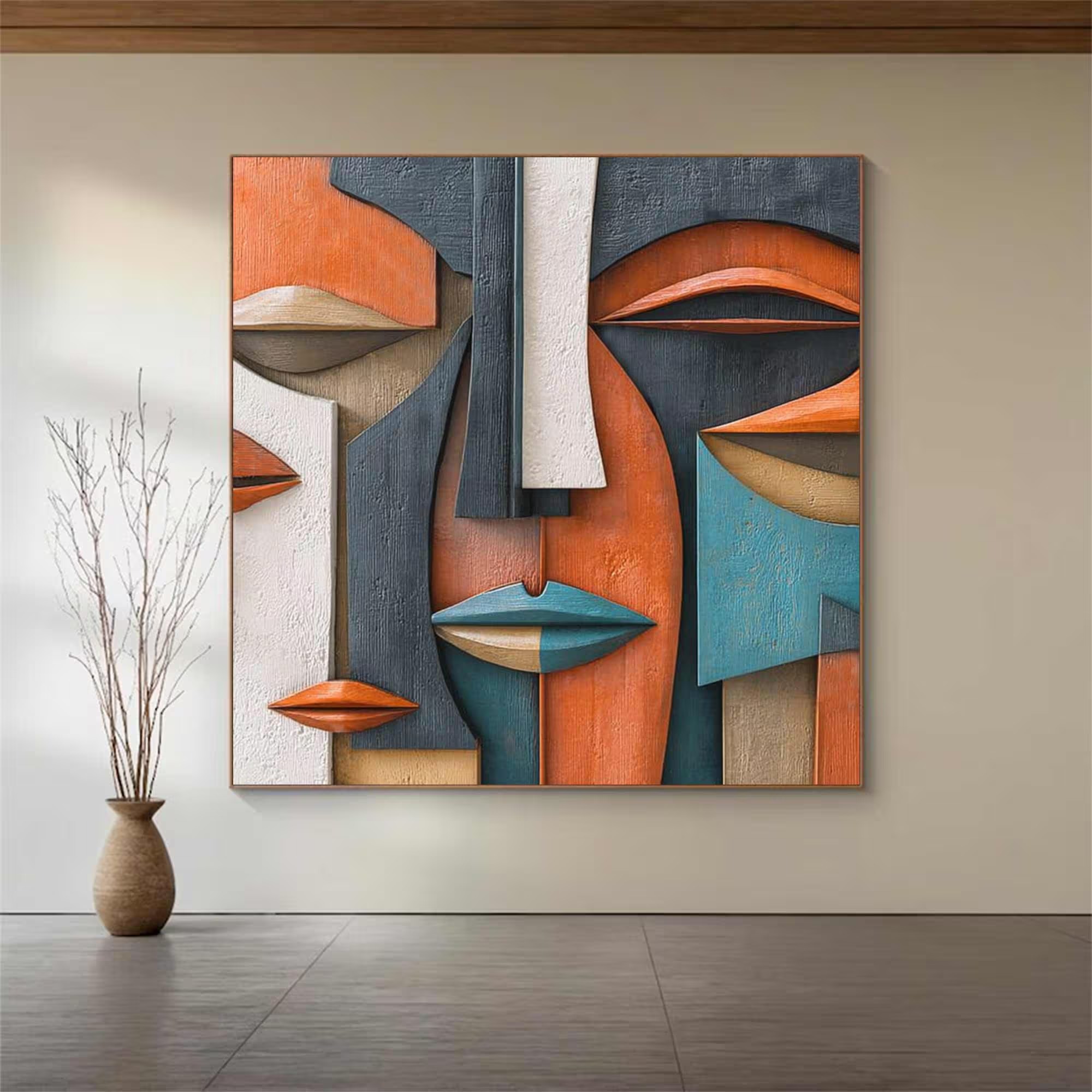 Fading Likeness-3D Textured Wall Art