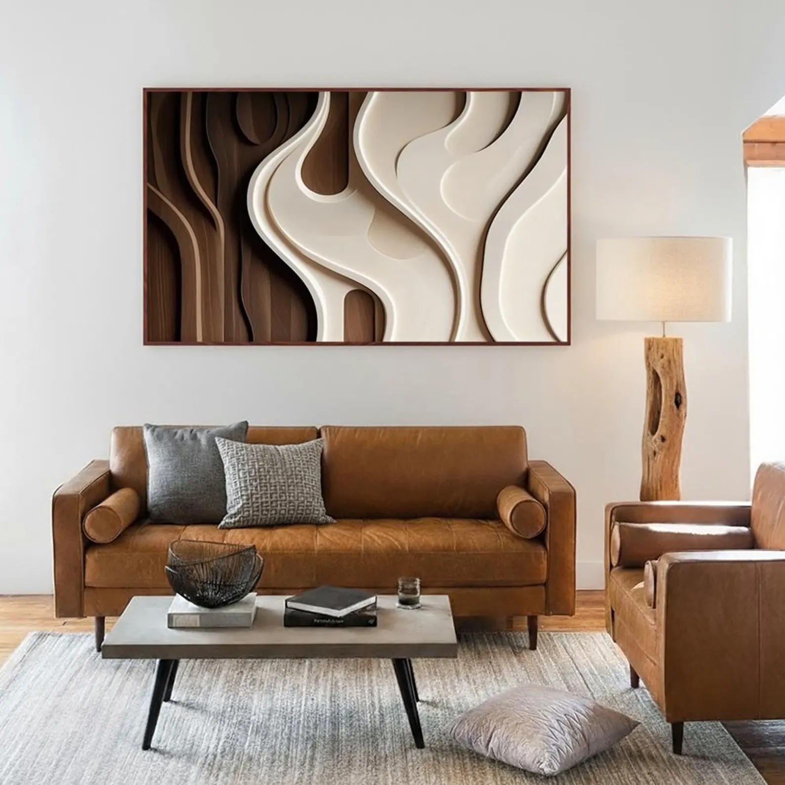 Hover-3D Textured Wall Art