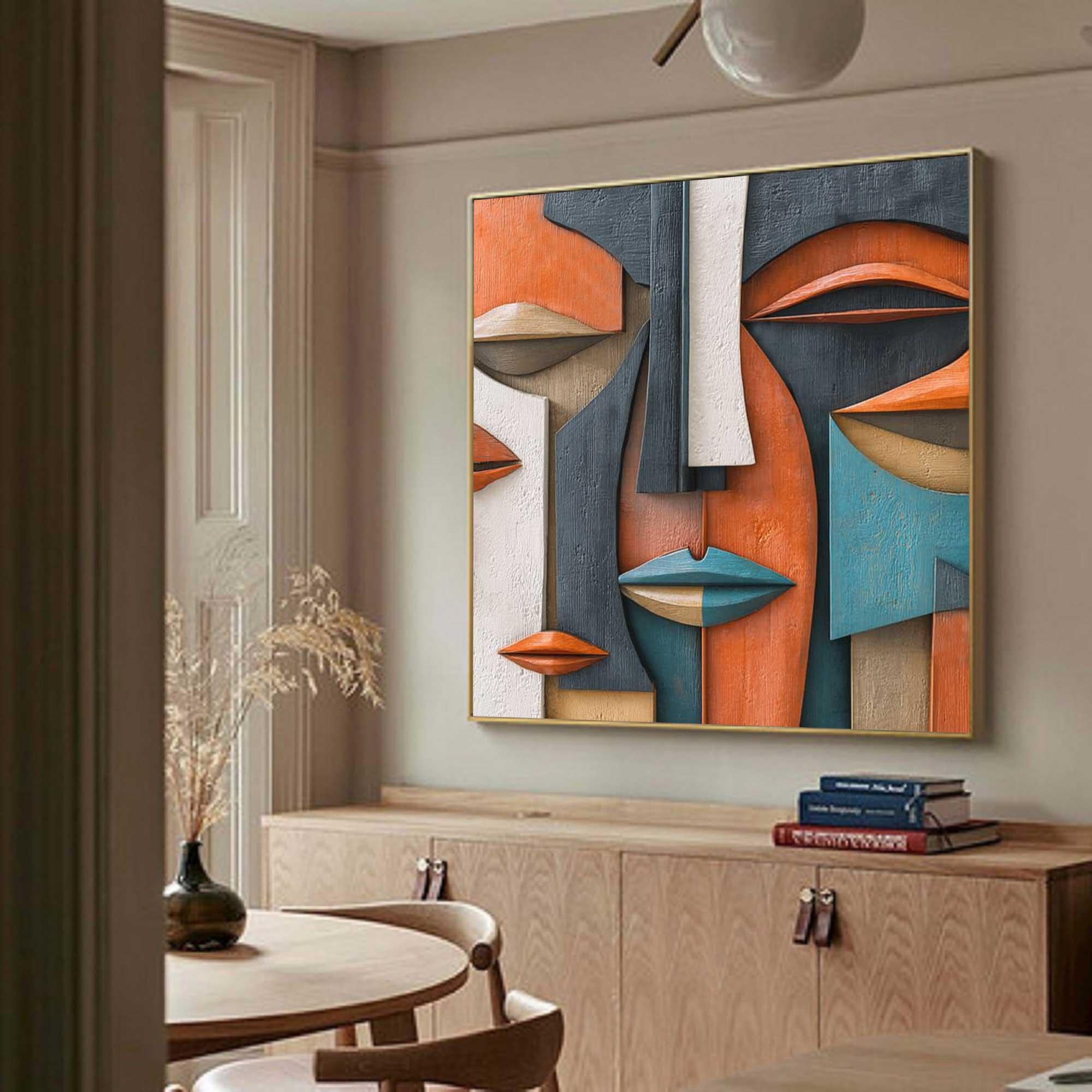 Fading Likeness-3D Textured Wall Art
