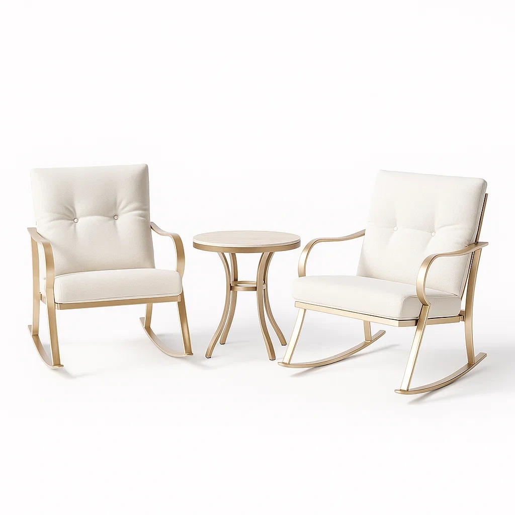 Mobilier de jardin,Ensemble de jardin de détente - ROOMFURNIXX