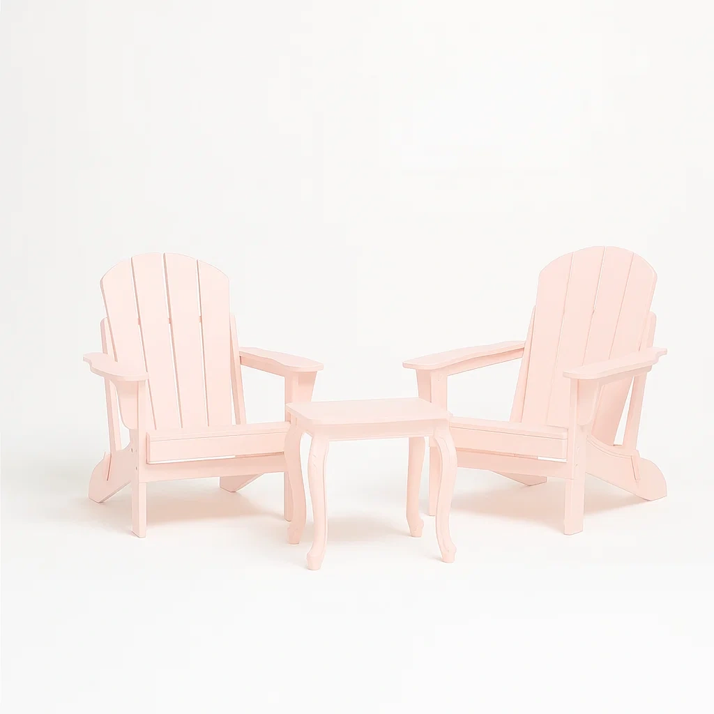 Mobilier d'extérieur,Ensemble de chaises Adirondack - ROOMFURNIXX