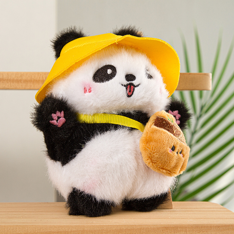🐼✨ Елегантно мини панда с чантичка – декоративен ключодържател