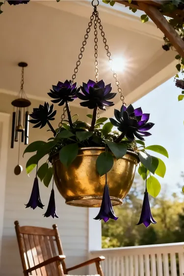 🌌💜 Лотос от сянка– рядка красота за вашата градина🌸