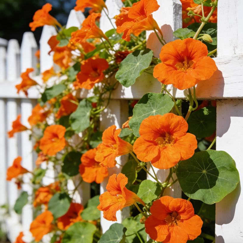 🌺 Семена от латинка – разноцветна красота за вашата градина и саксия 🌿✨