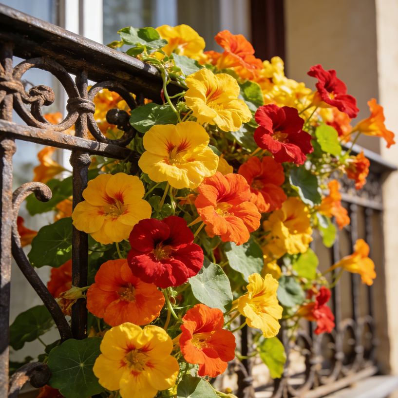 🌺 Семена от латинка – разноцветна красота за вашата градина и саксия 🌿✨