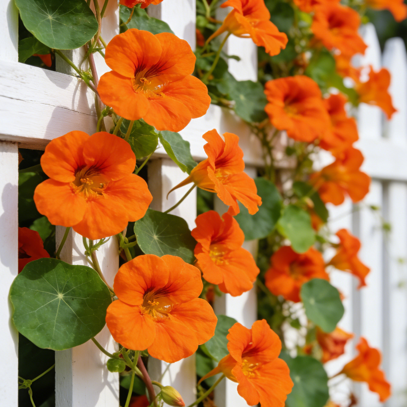 🌺 Семена от латинка – разноцветна красота за вашата градина и саксия 🌿✨