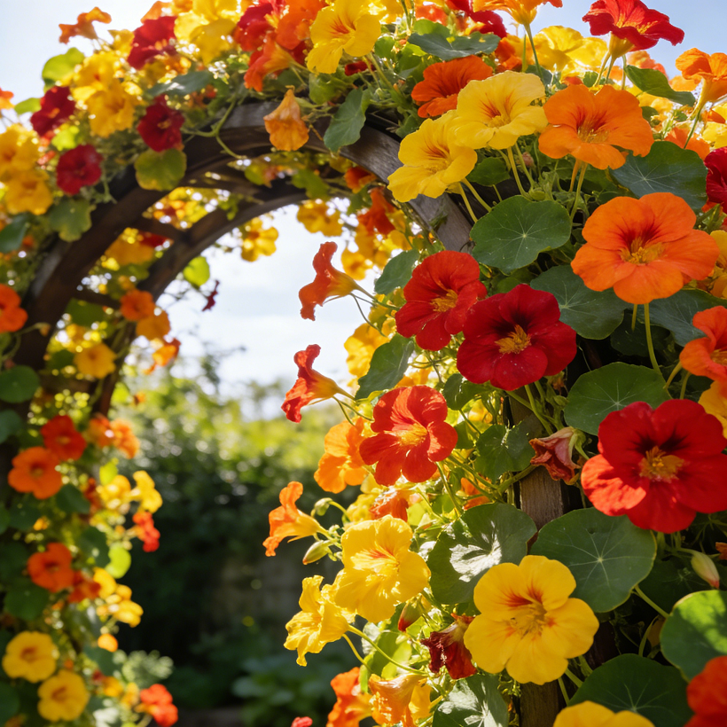 🌺 Семена от латинка – разноцветна красота за вашата градина и саксия 🌿✨