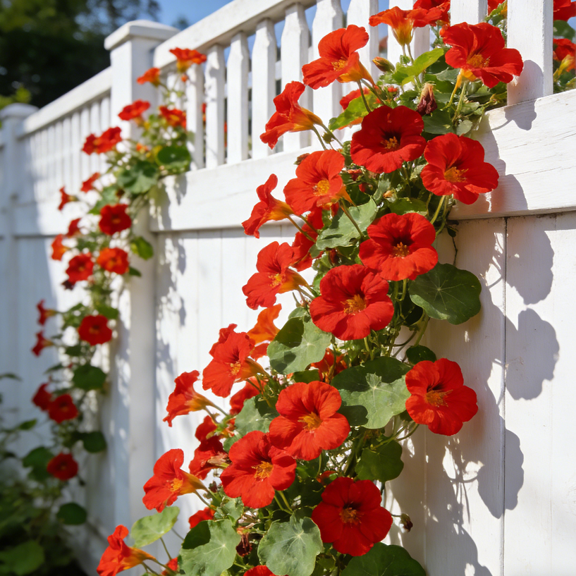 🌺 Семена от латинка – разноцветна красота за вашата градина и саксия 🌿✨