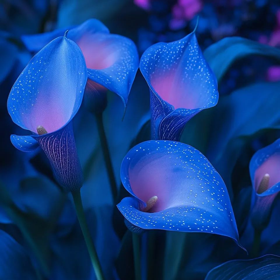 🌸 Мистериозна Aurora Calla Lily – уникален преливащ се цвят, идеален за саксия и градина