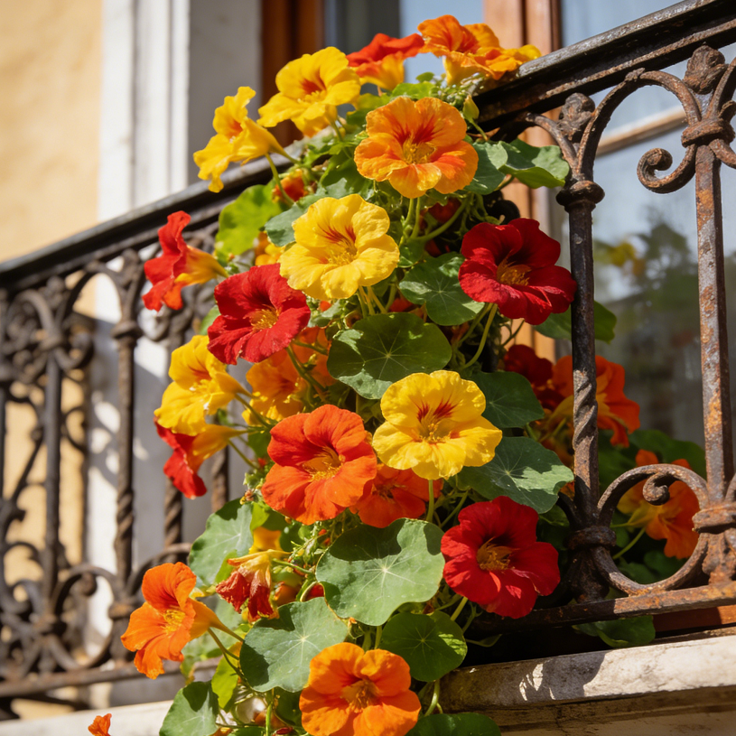 🌺 Семена от латинка – разноцветна красота за вашата градина и саксия 🌿✨