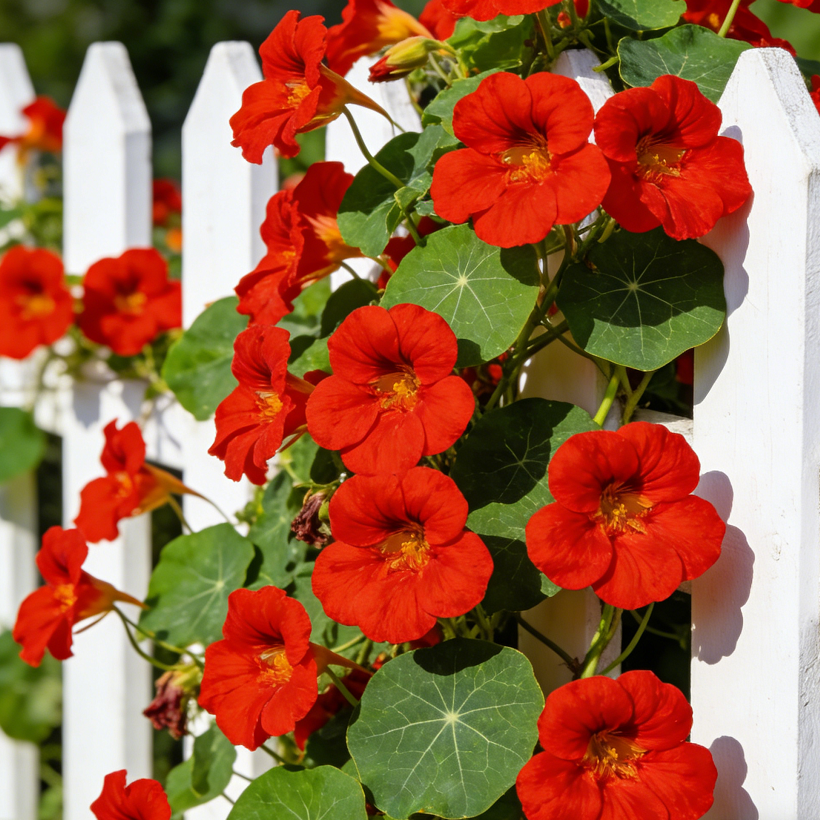 🌺 Семена от латинка – разноцветна красота за вашата градина и саксия 🌿✨
