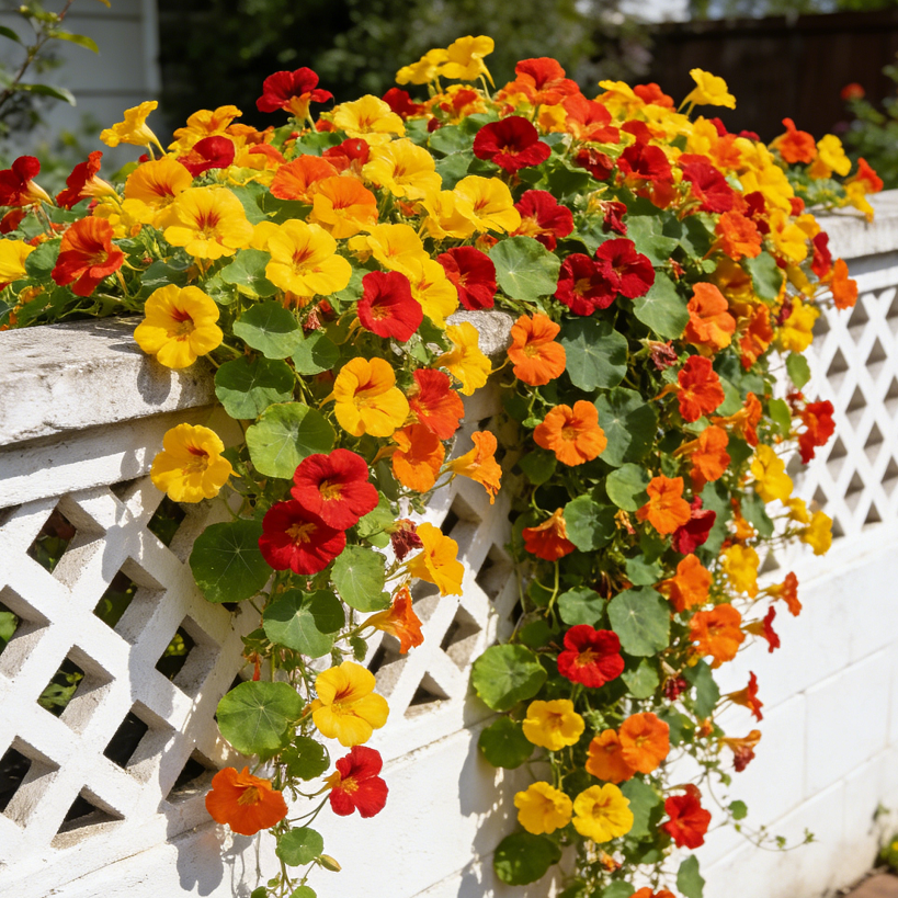 🌺 Семена от латинка – разноцветна красота за вашата градина и саксия 🌿✨