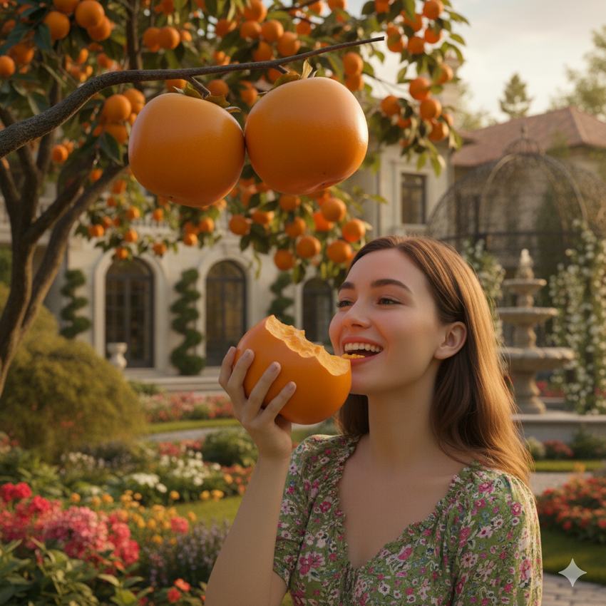 🍊 Kaki (tomel) – semená pre sladké, chrumkavé ovocie, ktoré si vypestujete doma 🌿✨