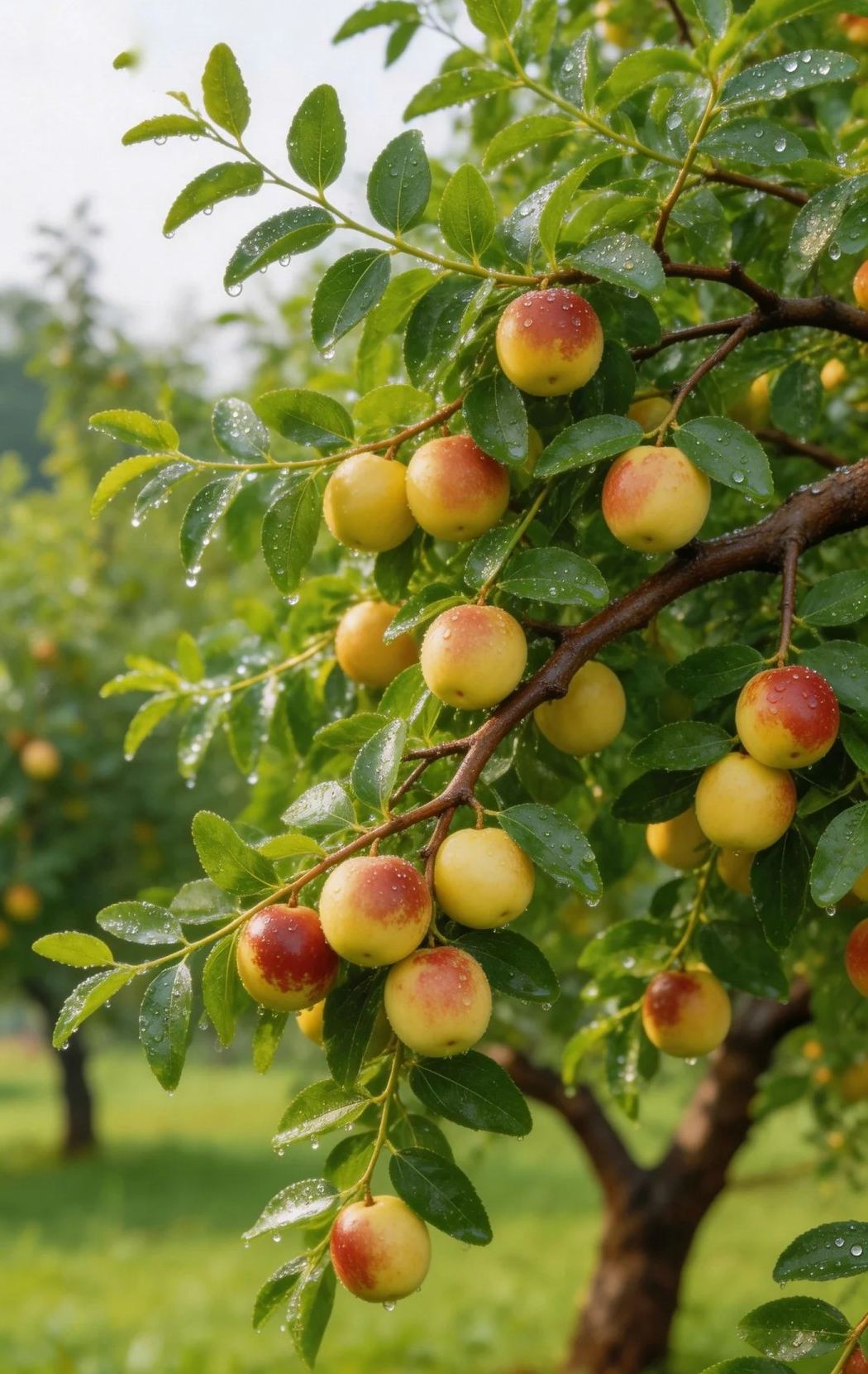 🍏 Хинап (Зимска фурма) – изключително сладък, хрупкав и късен сорт за вашата градина 🌿✨