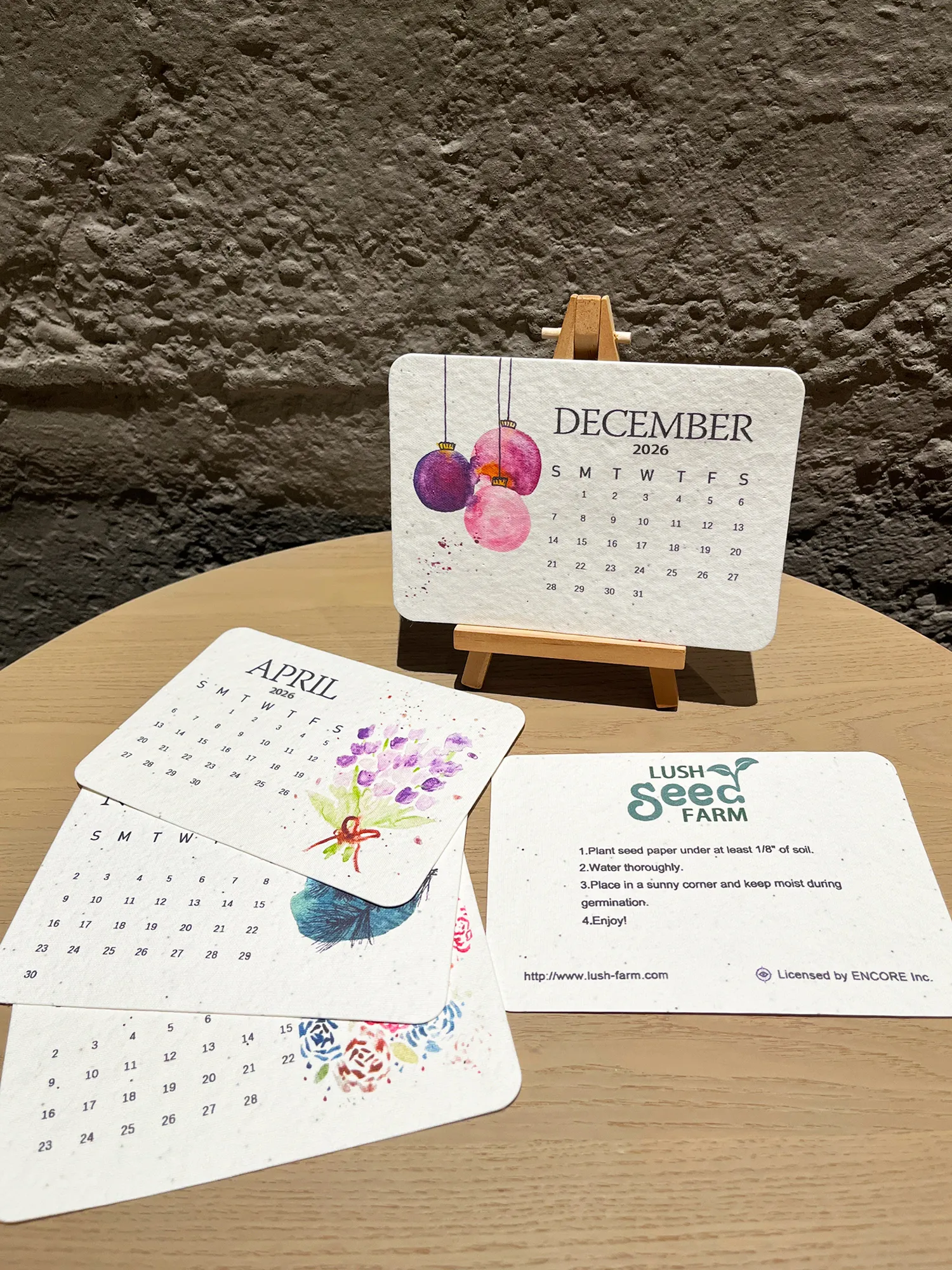 ✨New Arrivals 49% OFF Today🌱Eco-Friendly Plantable Love Seed Calendar 2026