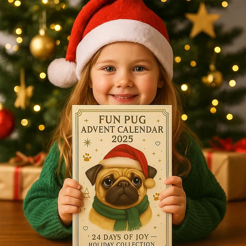 🐾🎄 Mops Lustiger-Adventskalender 2025